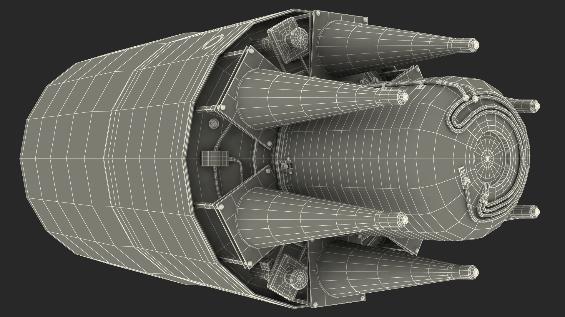 3D model Ballistic Missile Warhead