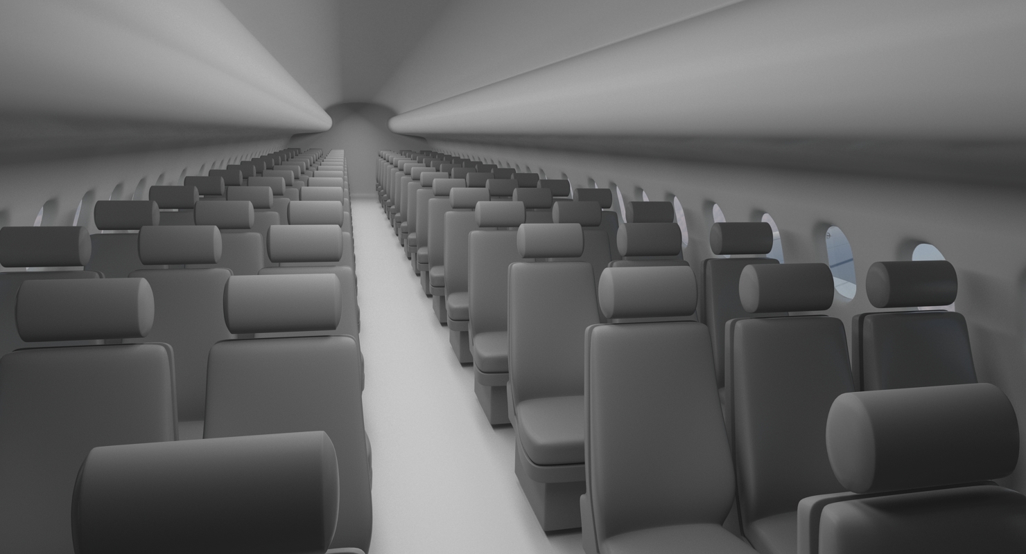 Airbus A319 Delta Air Lines 3D