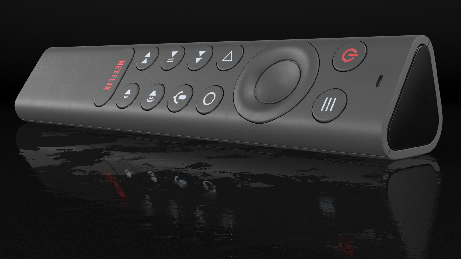 NVIDIA Shield TV Pro Remote 3D