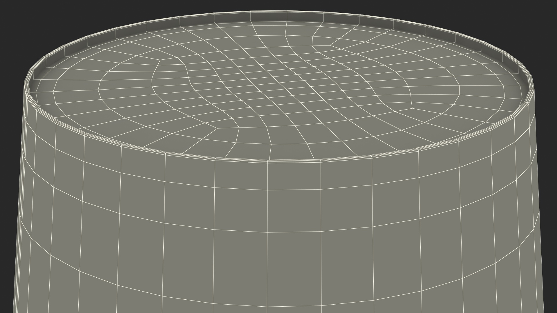 3D model Ice Cream Paper Cup Empty