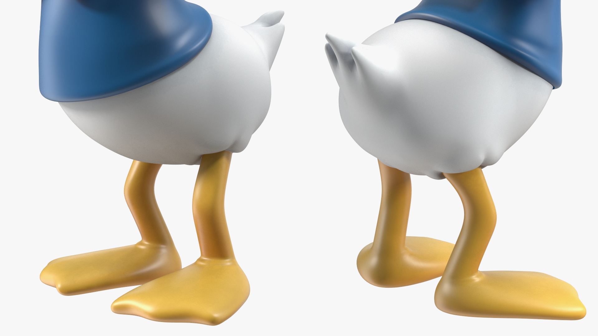 Disney Character Donald Duck Rigged for Maya 3D model