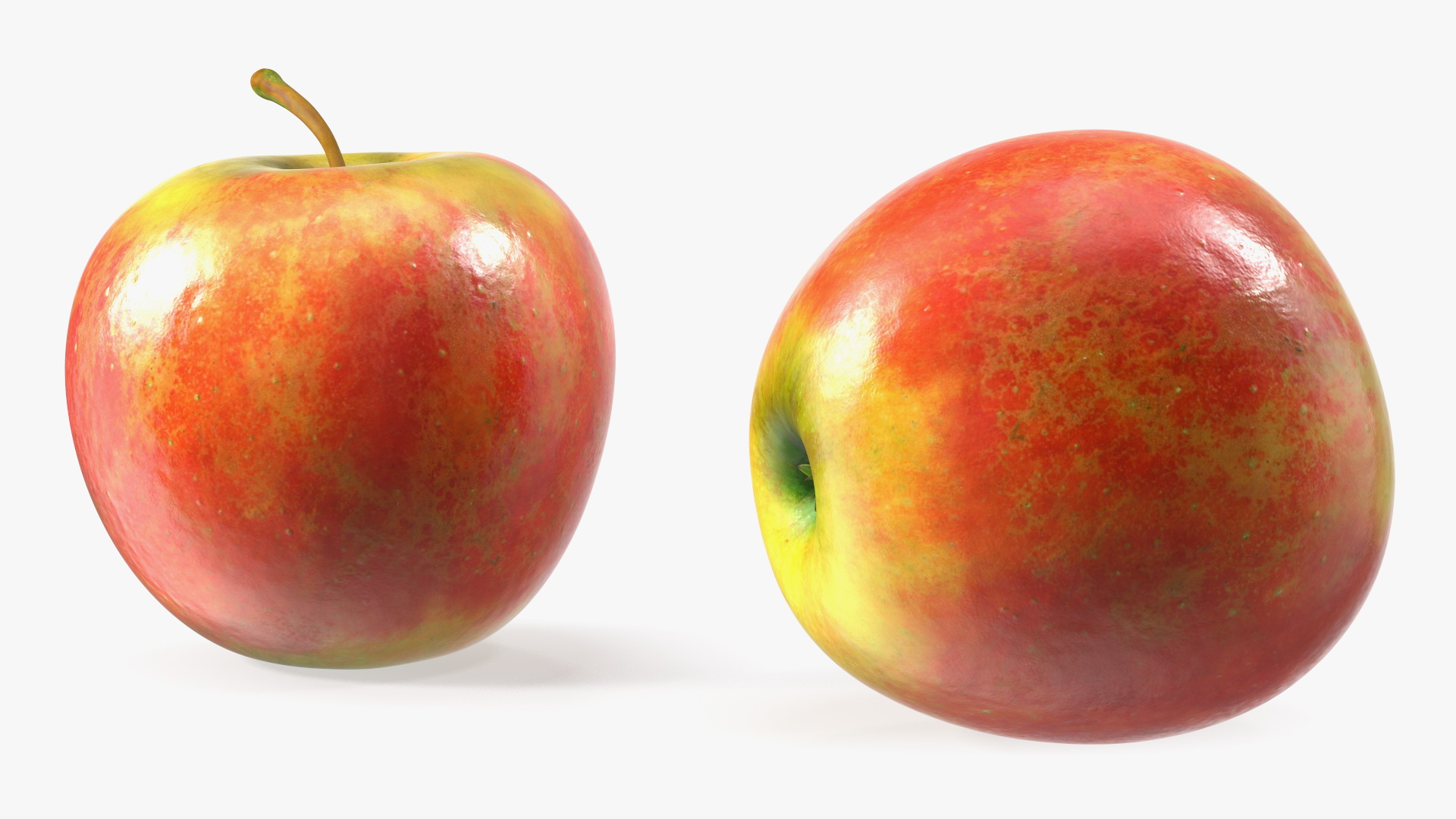 3D Realistic Apple Fruit