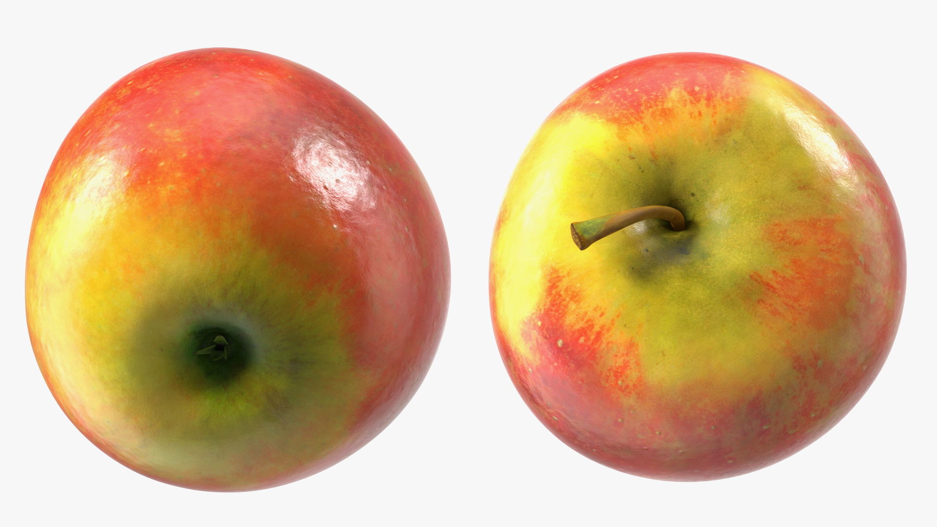 3D Realistic Apple Fruit