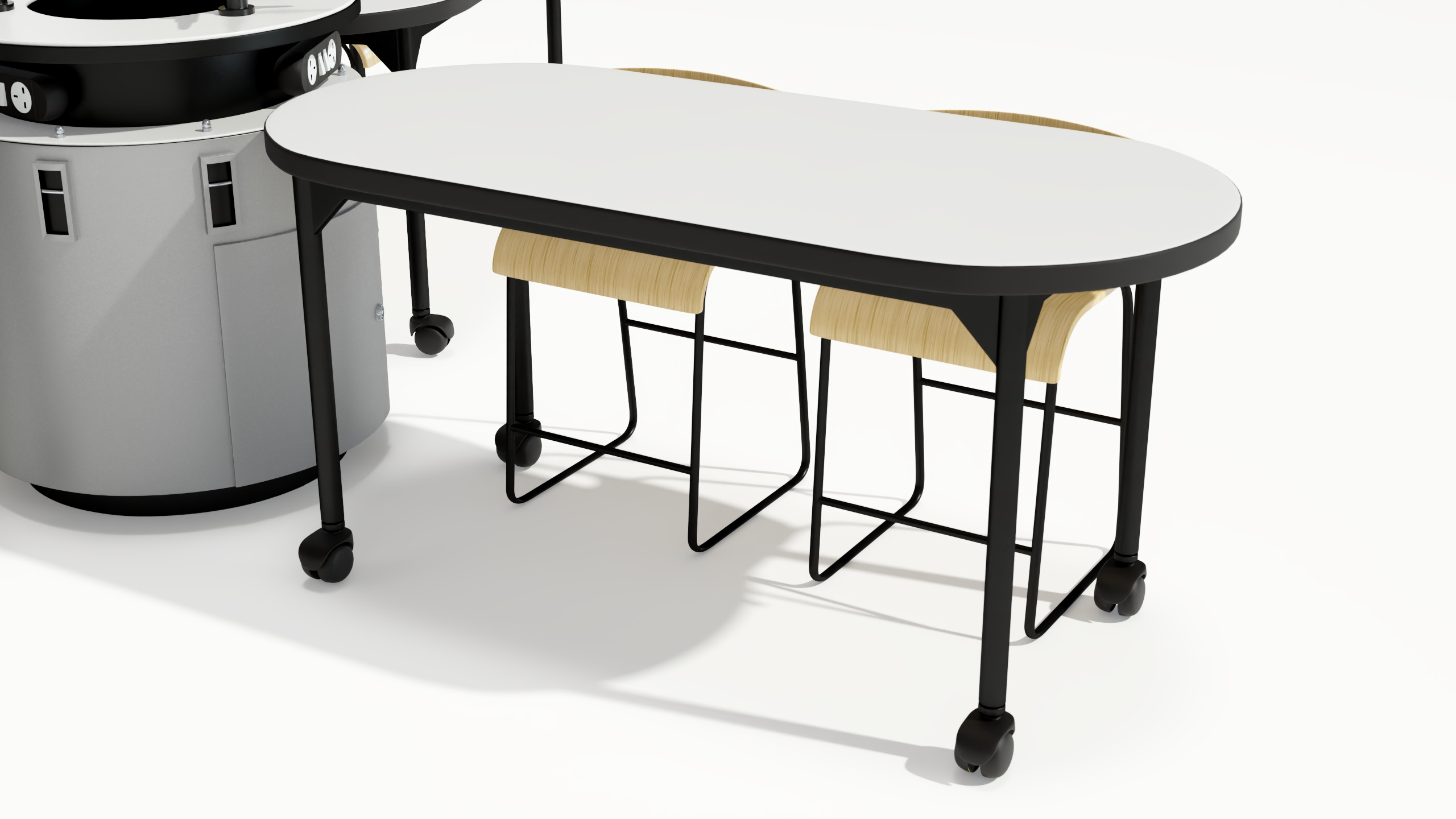 3D Modular Table Set for Chemistry Classroom