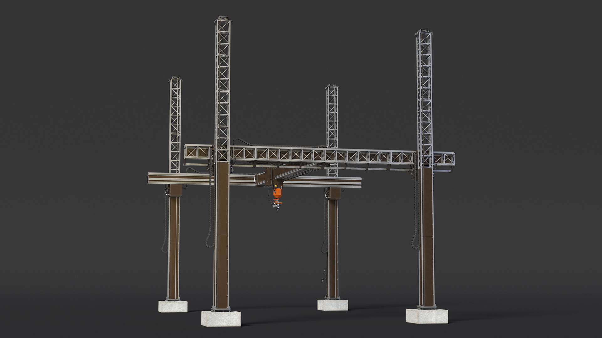 3D model Construction 3D Printer Module