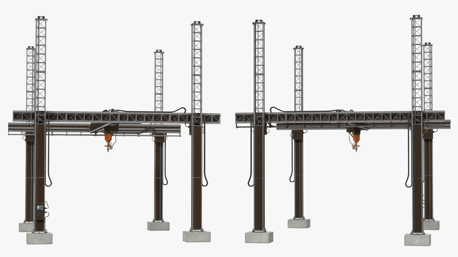 3D model Construction 3D Printer Module