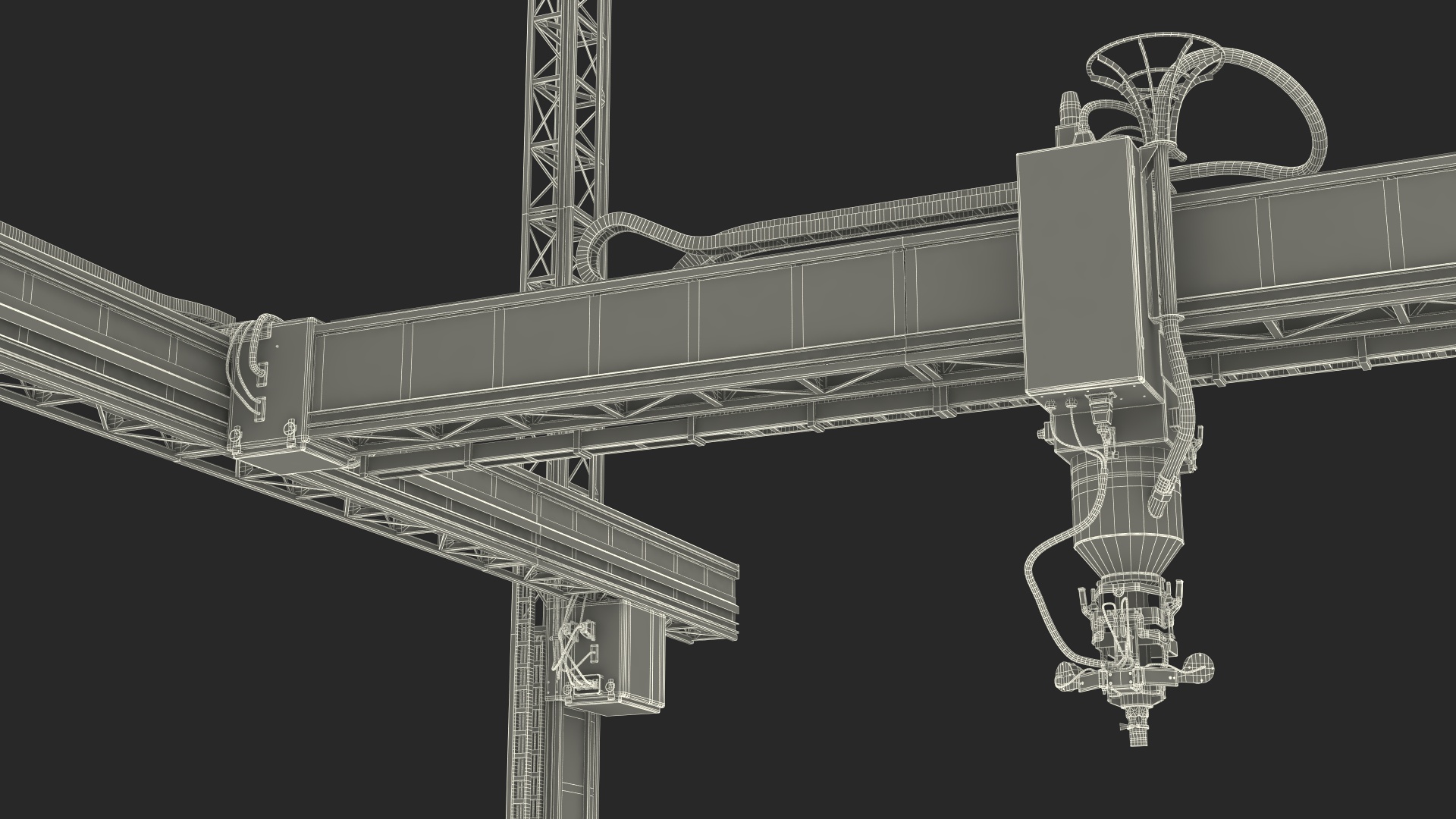 3D model Construction 3D Printer Module