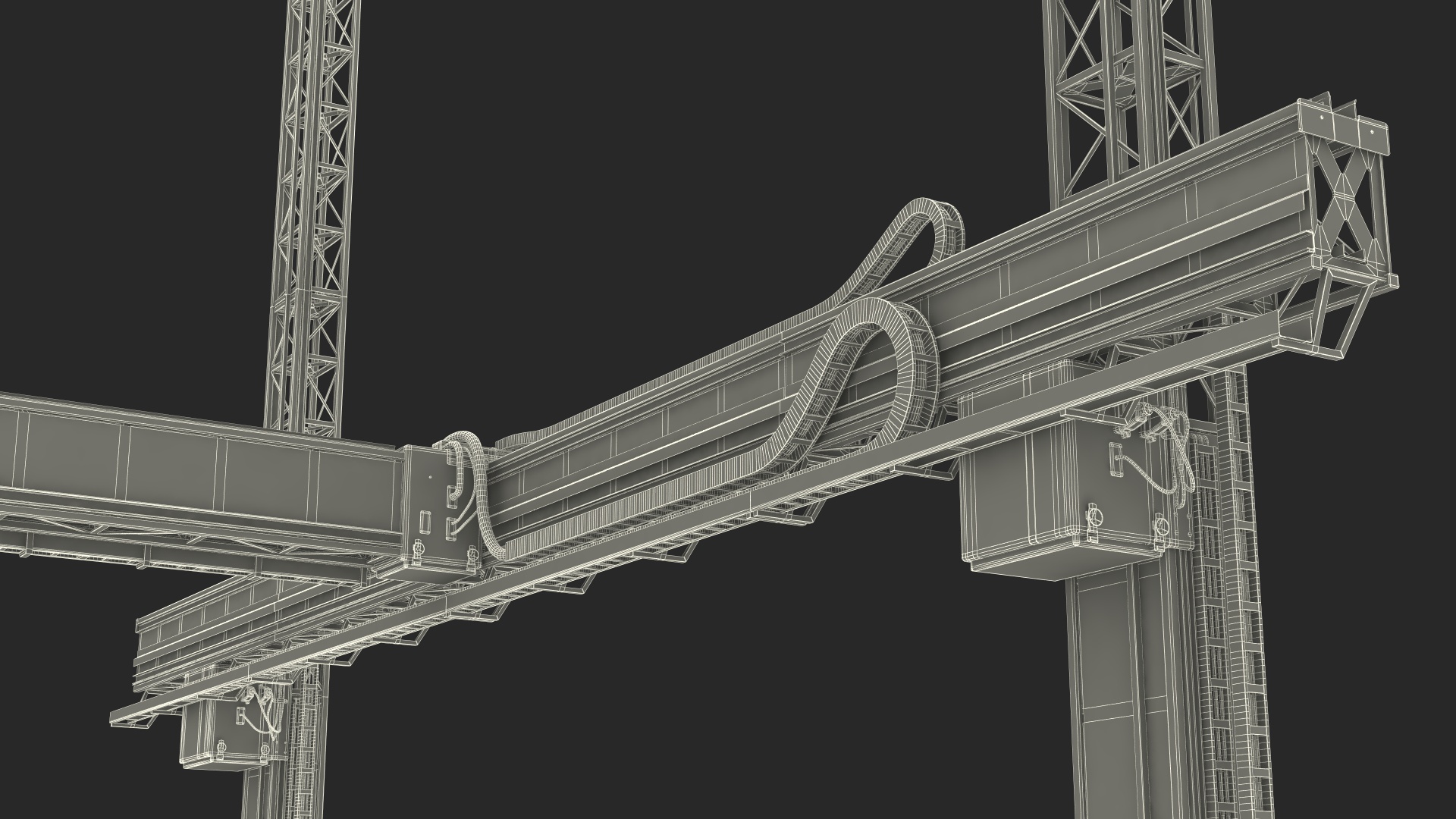 3D model Construction 3D Printer Module