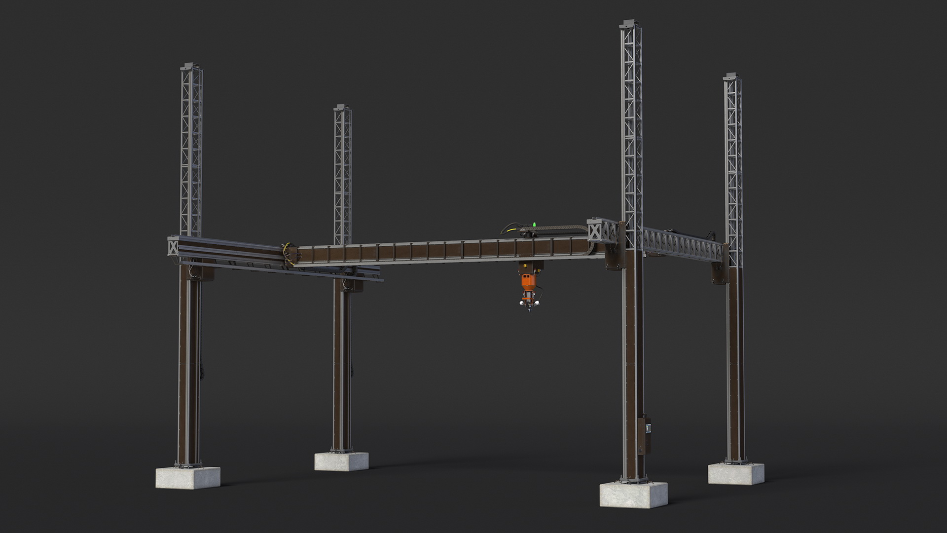 3D model Construction 3D Printer Module