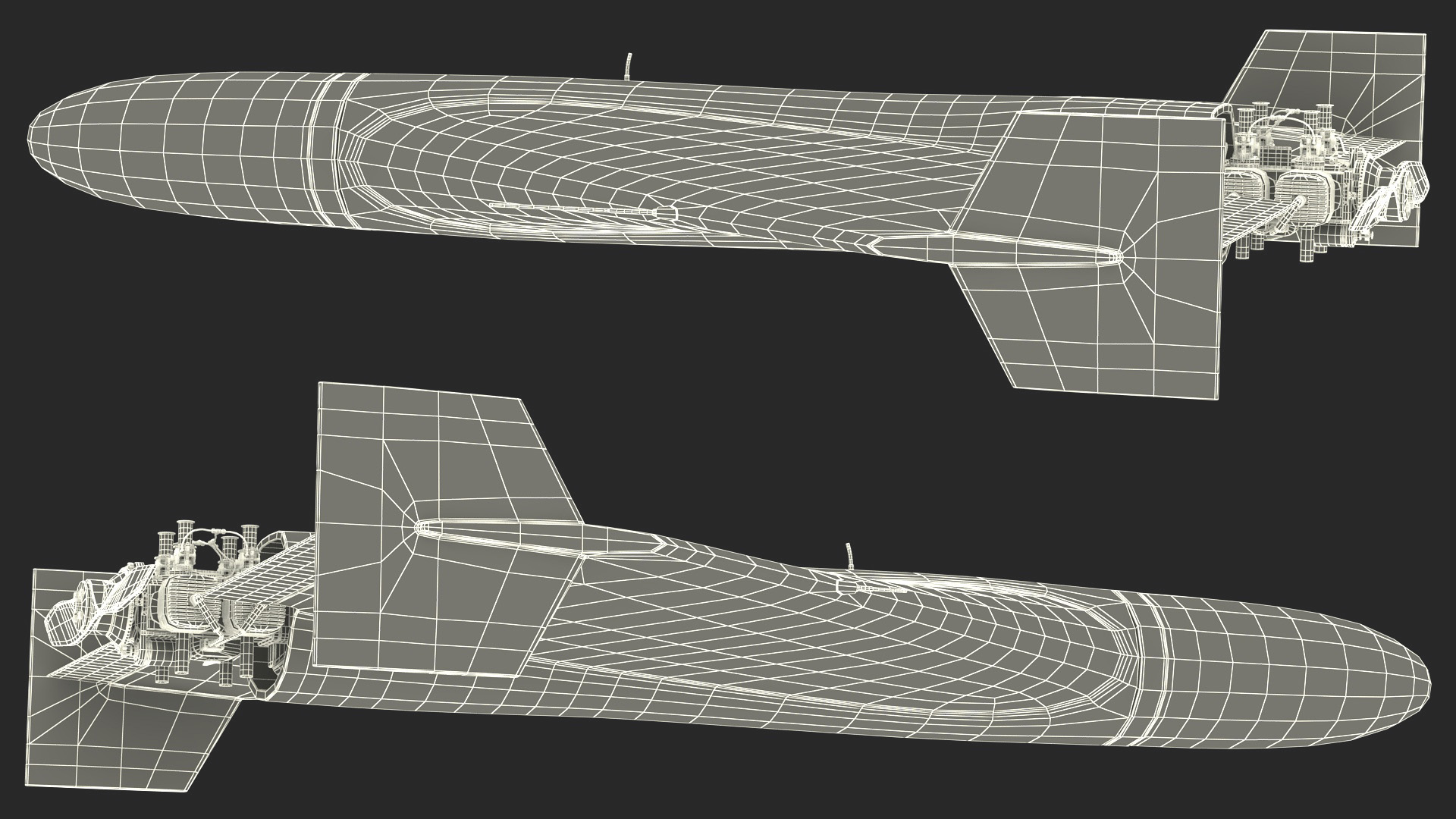 3D Loitering Munition model