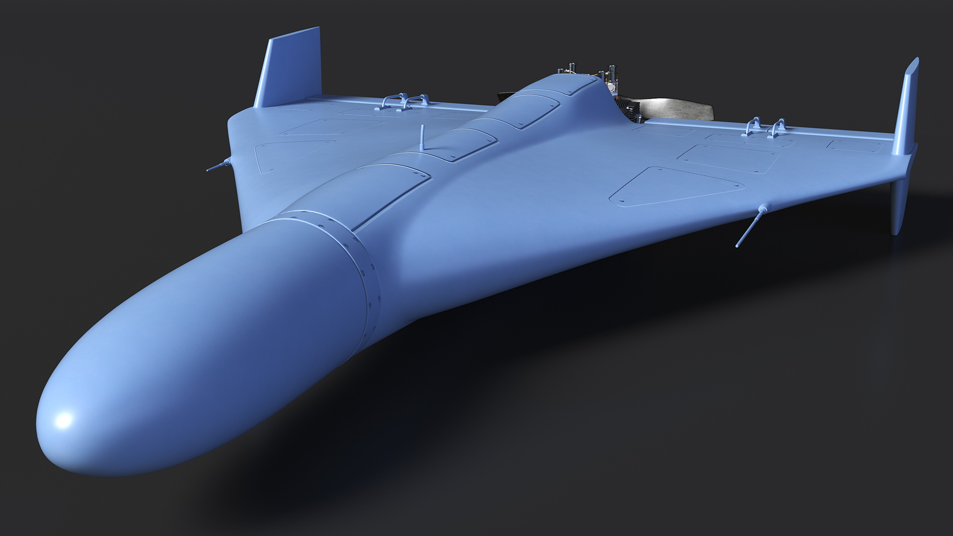 3D Loitering Munition model