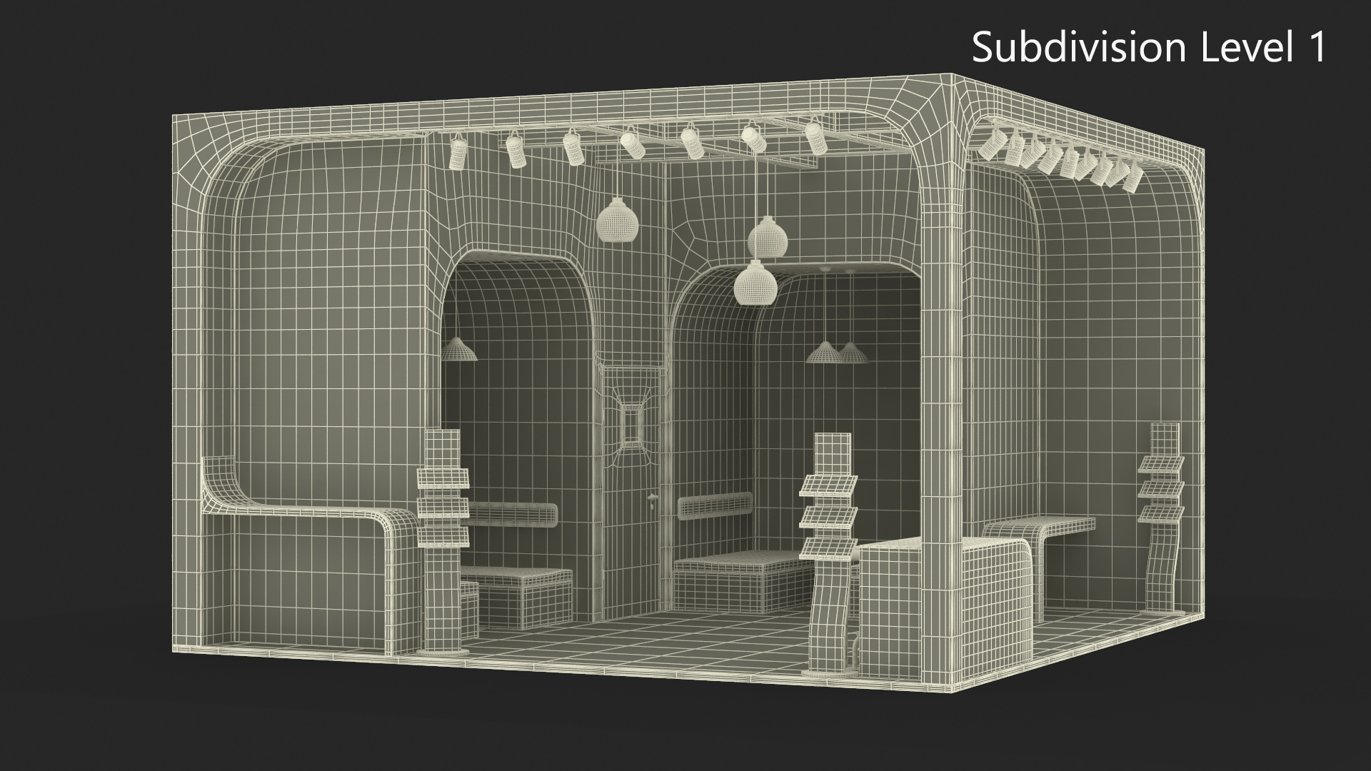 Stand for Electronics Trade Fair 3D