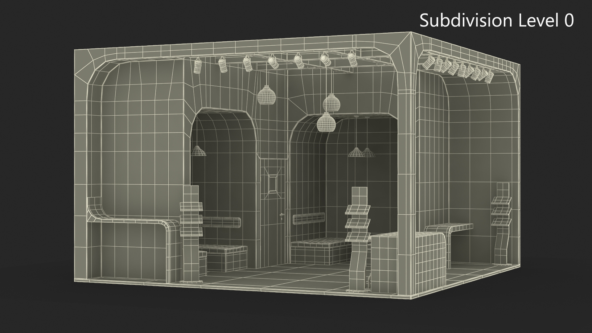 Stand for Electronics Trade Fair 3D