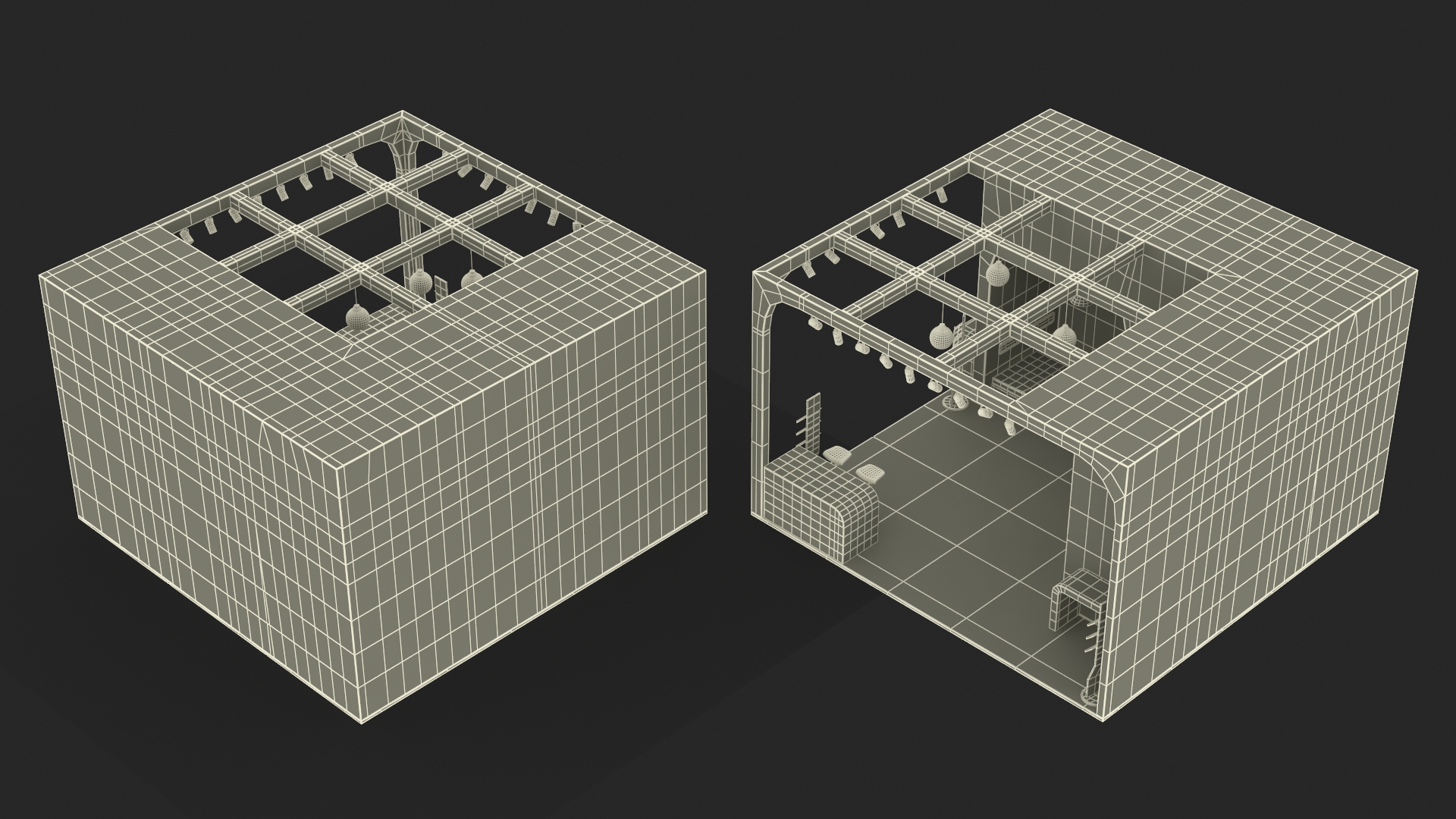 Stand for Electronics Trade Fair 3D
