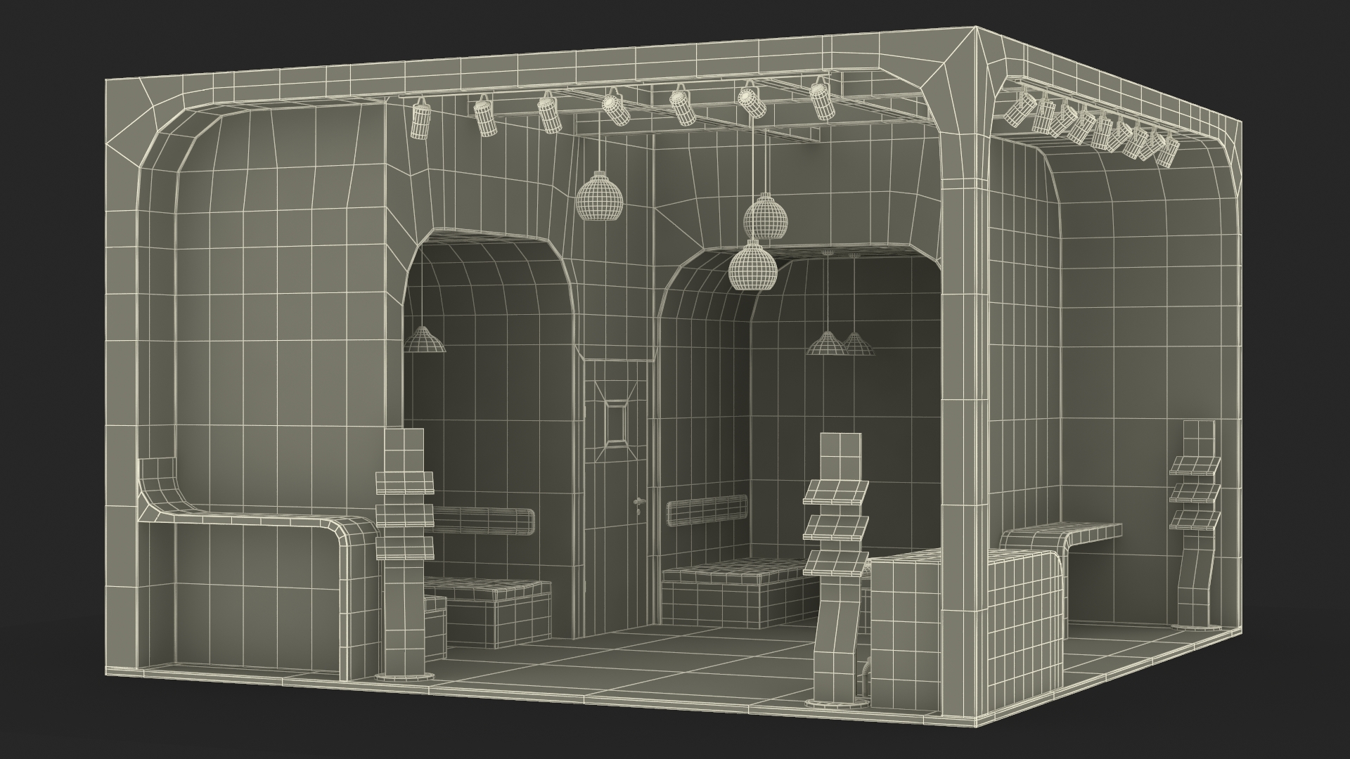 Stand for Electronics Trade Fair 3D