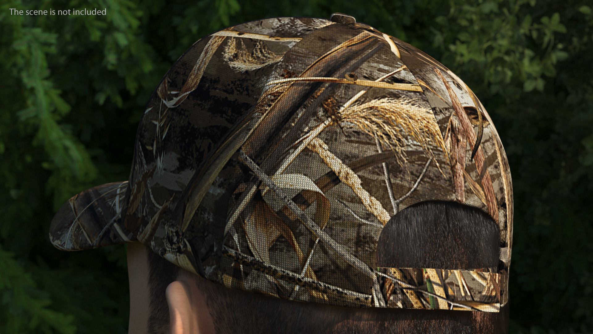 3D Cap for Duck Hunting Grass Camo