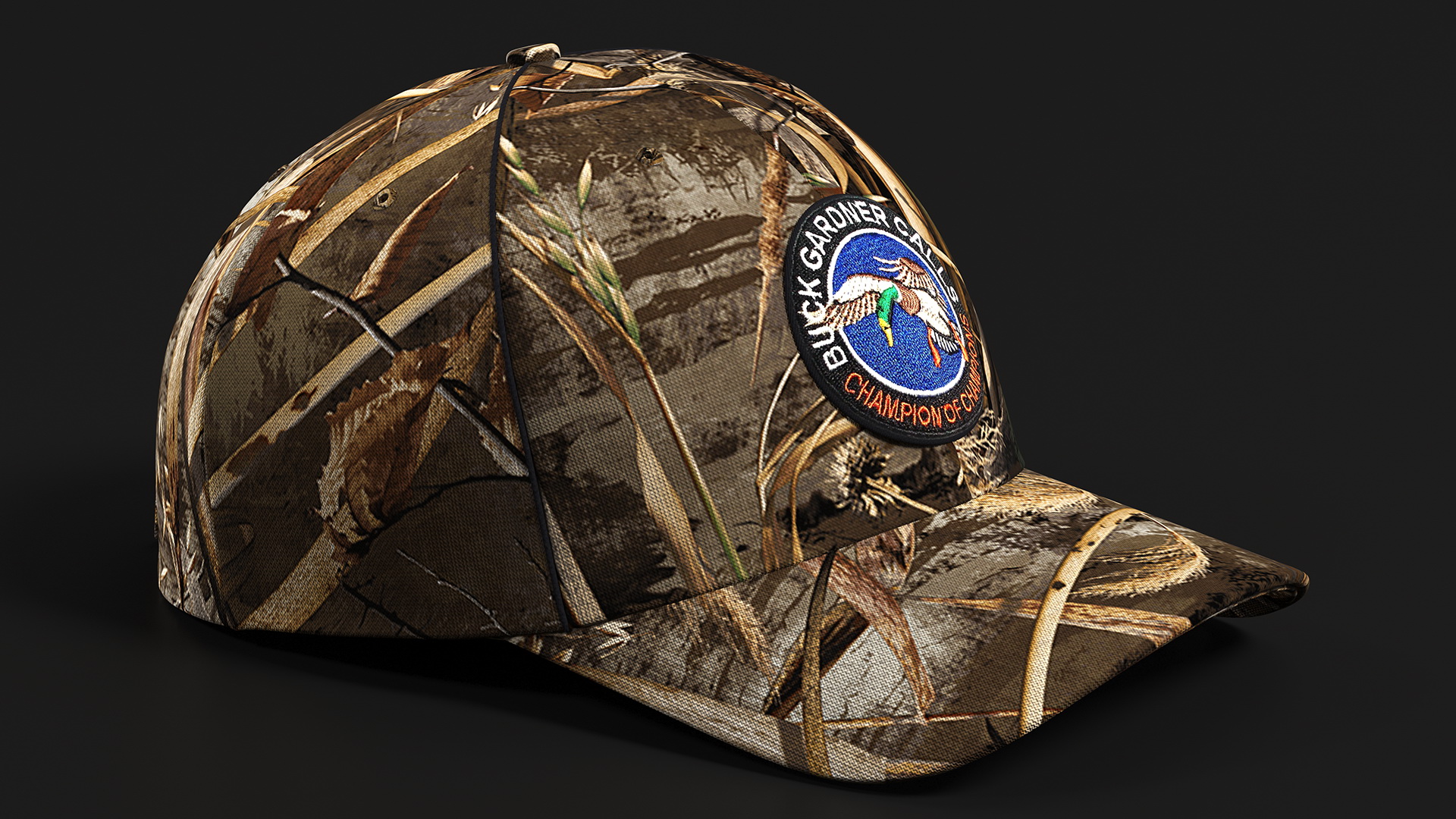 3D Cap for Duck Hunting Grass Camo