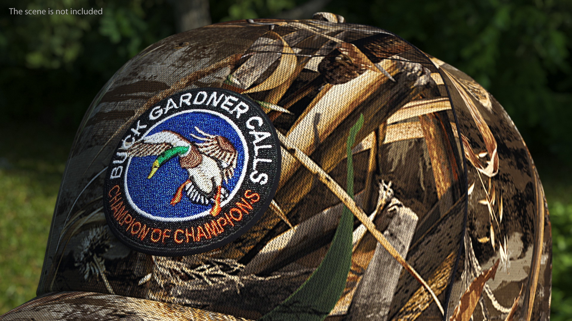 3D Cap for Duck Hunting Grass Camo