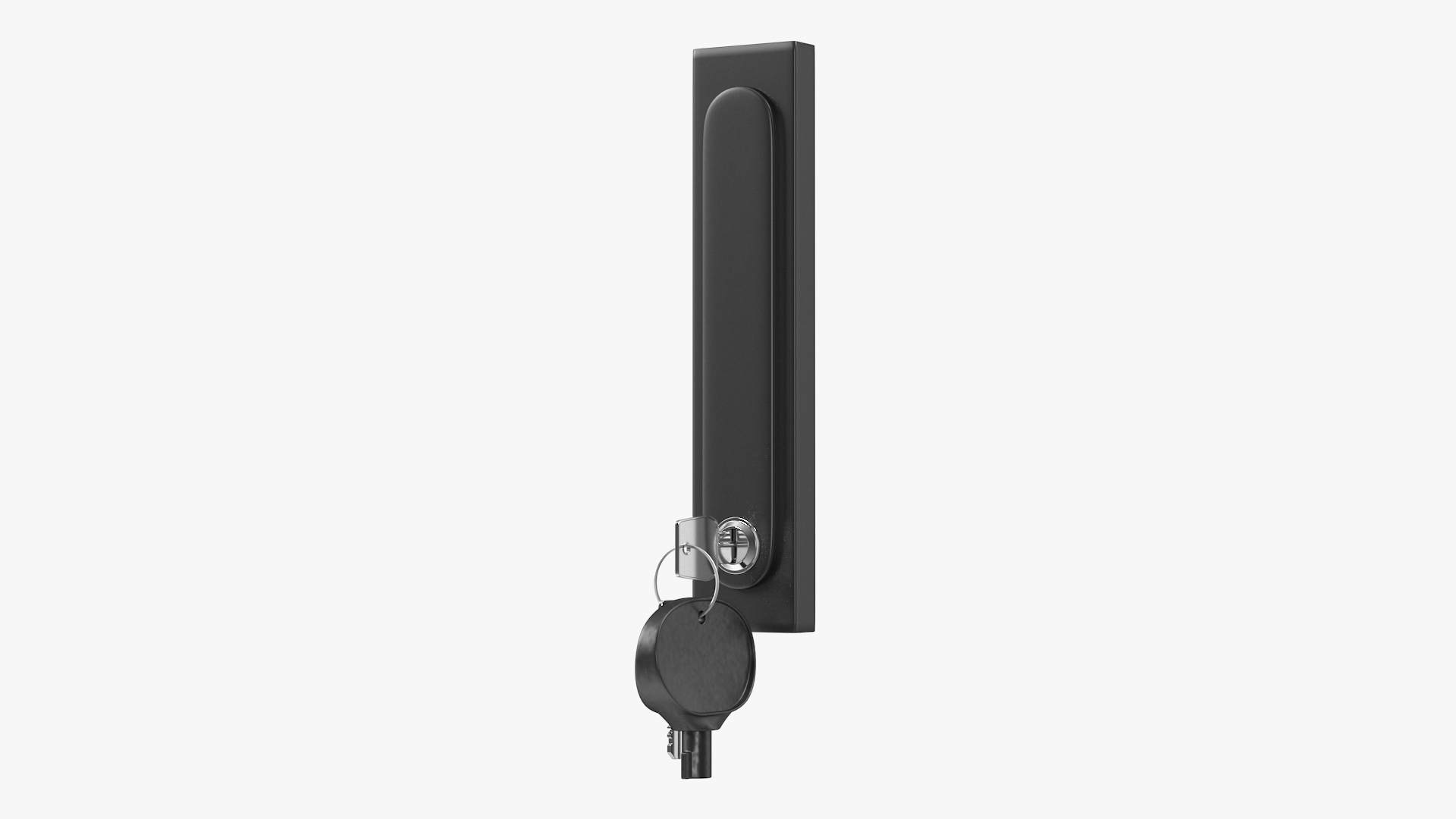Network Server Keys with Lock 3D model
