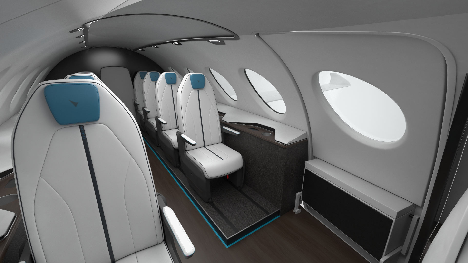 Eviation Alice Electric Aircraft Rigged 3D model
