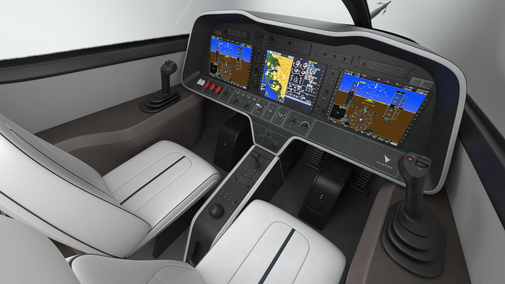 Eviation Alice Electric Aircraft Rigged 3D model