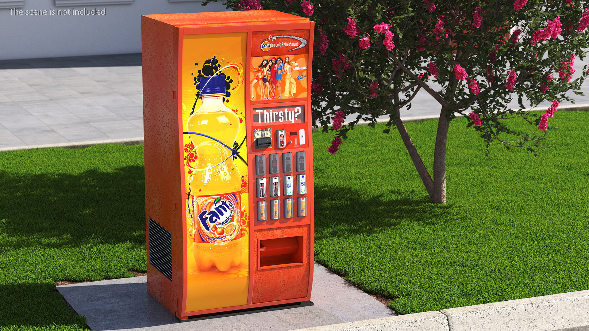 3D Vending Machine Fanta