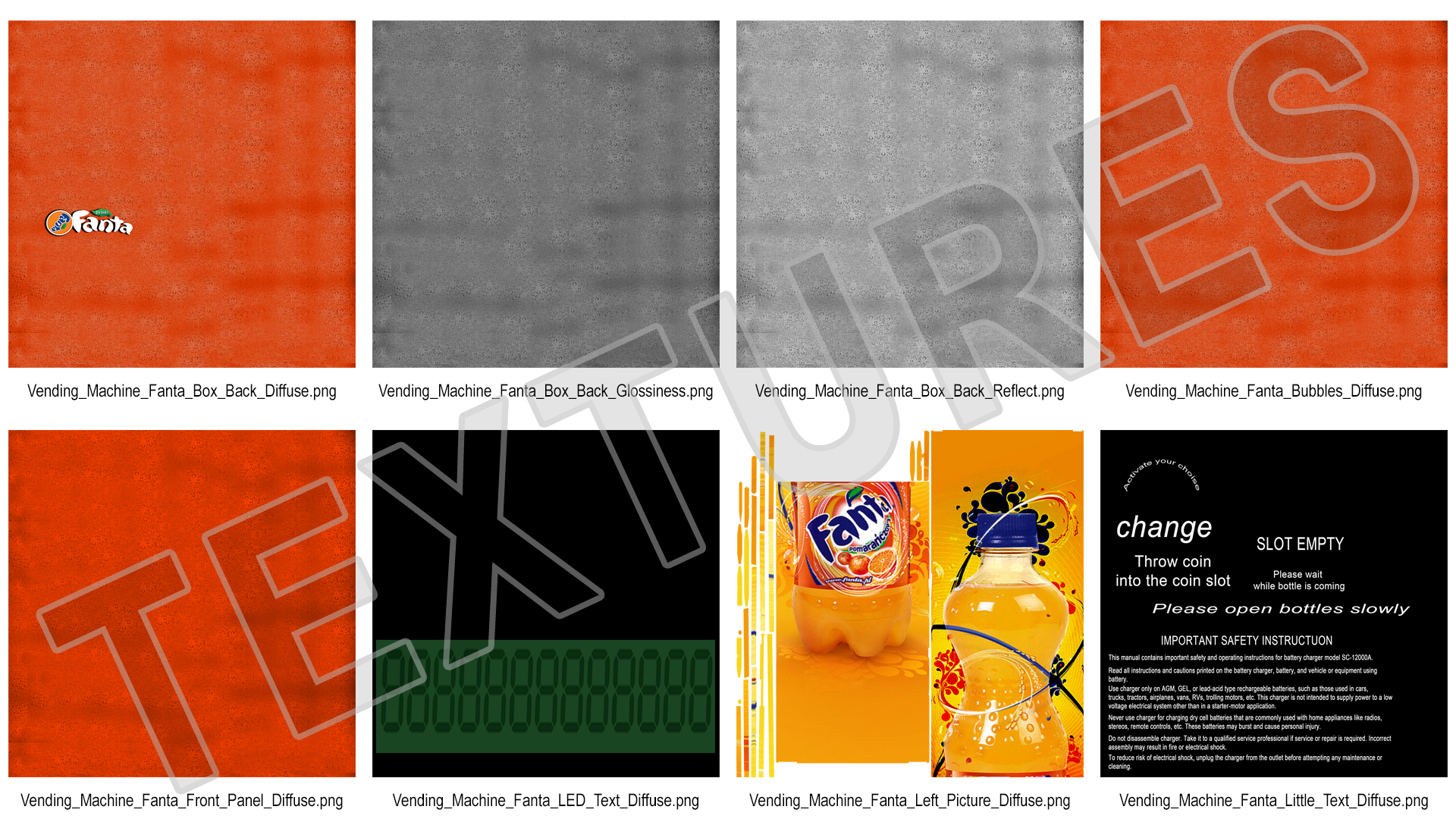 3D Vending Machine Fanta