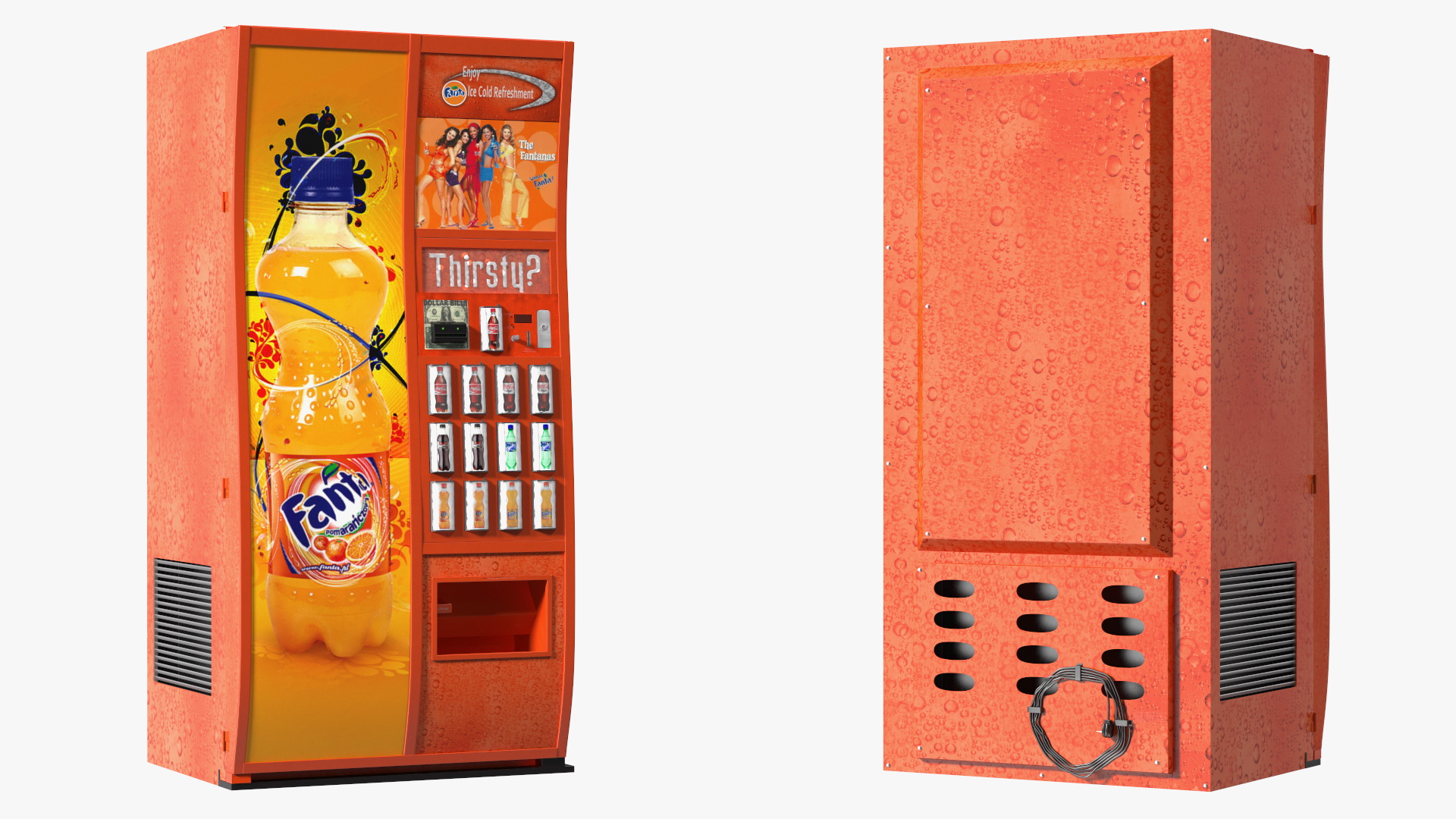 3D Vending Machine Fanta