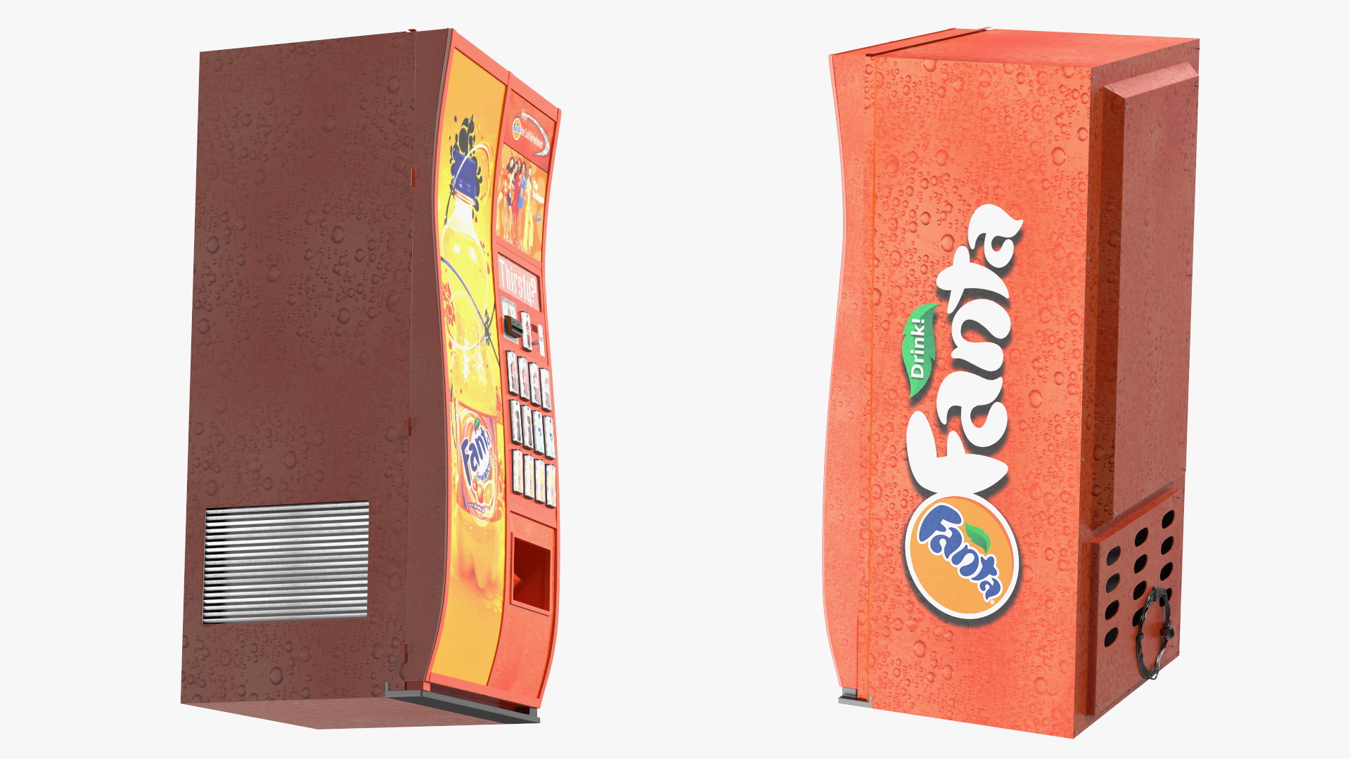 3D Vending Machine Fanta