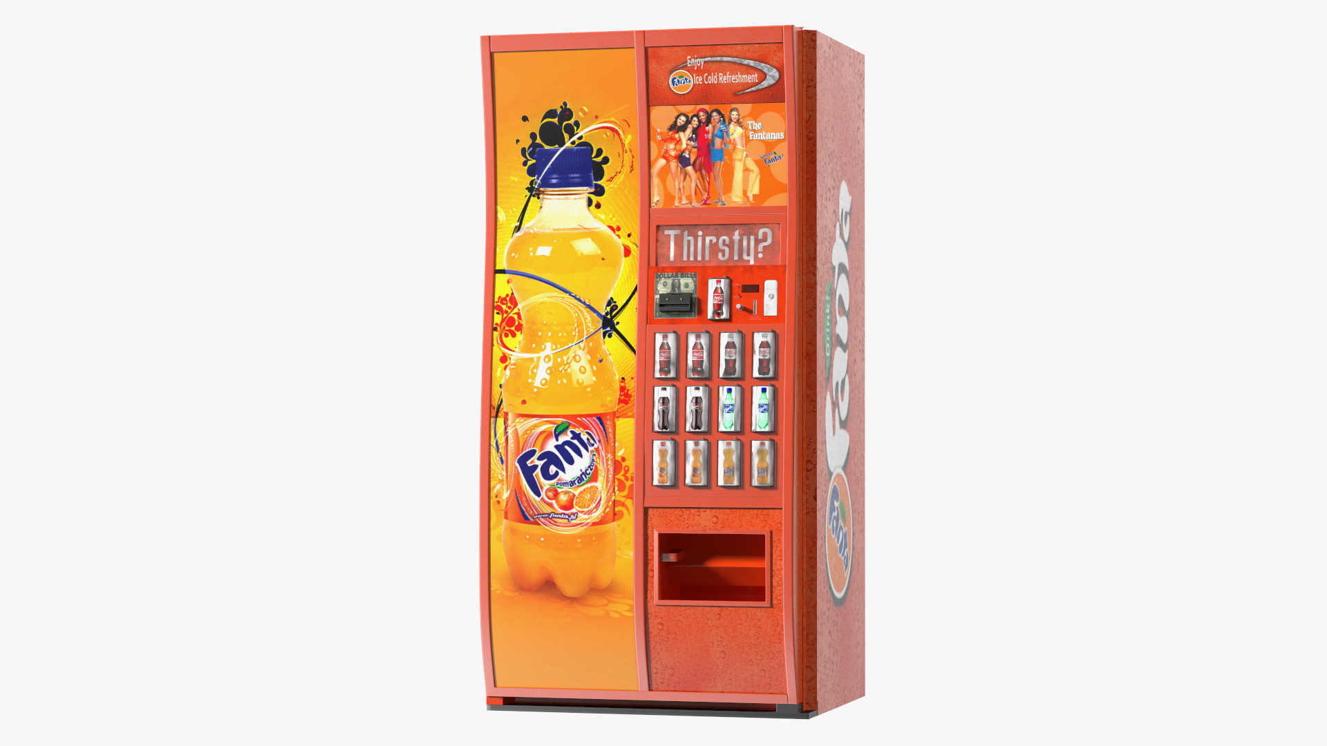 3D Vending Machine Fanta