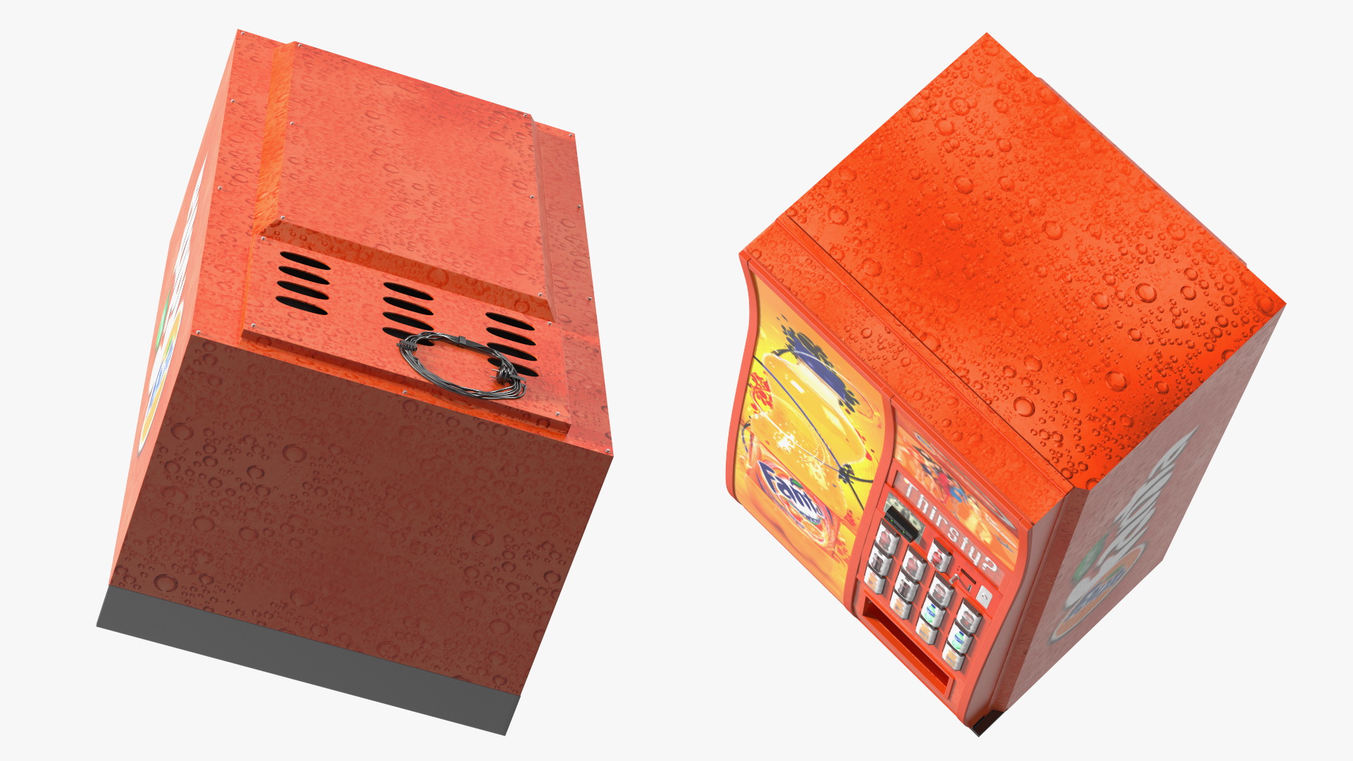 3D Vending Machine Fanta