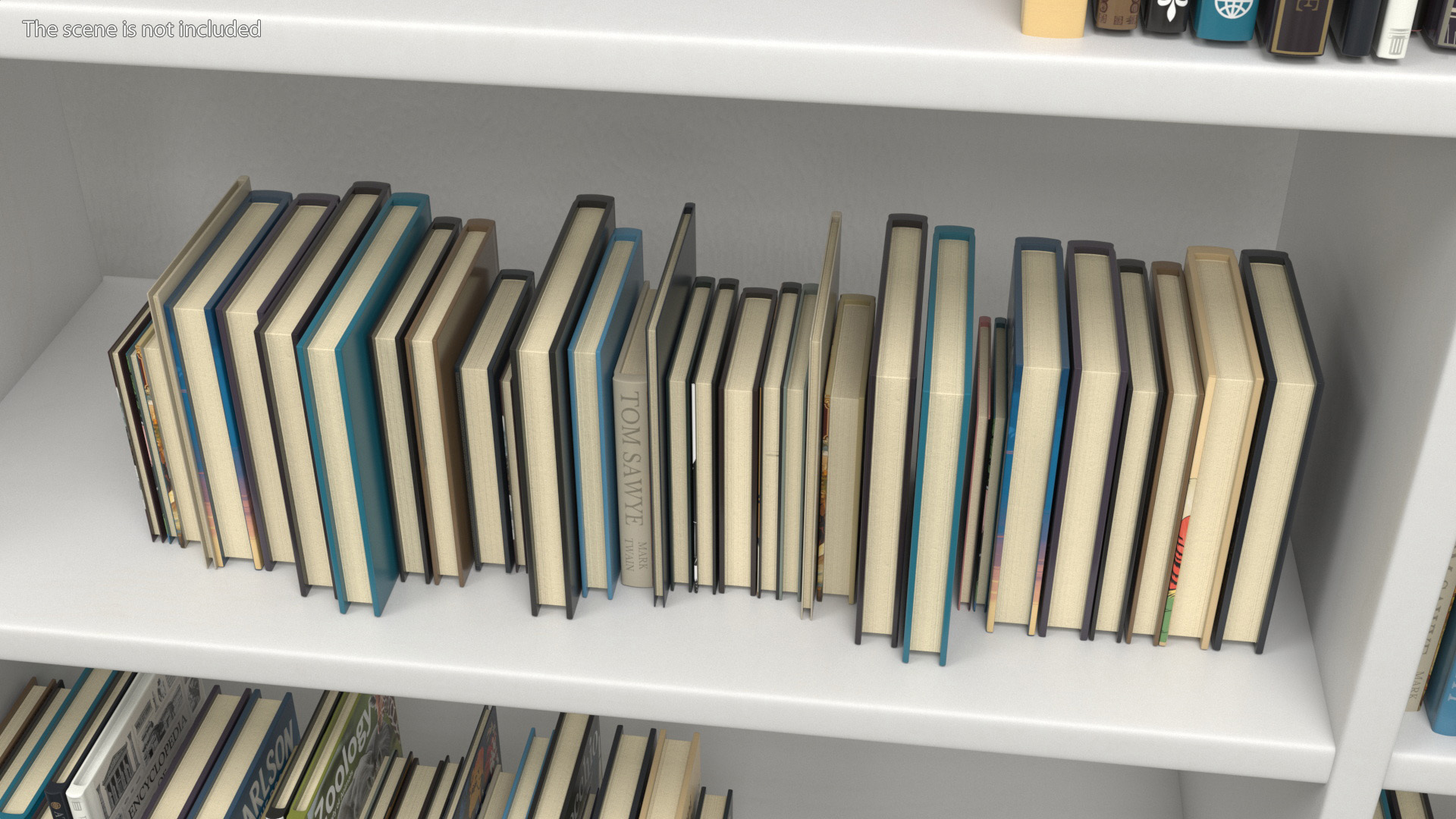 Children Books for Shelf 3D model