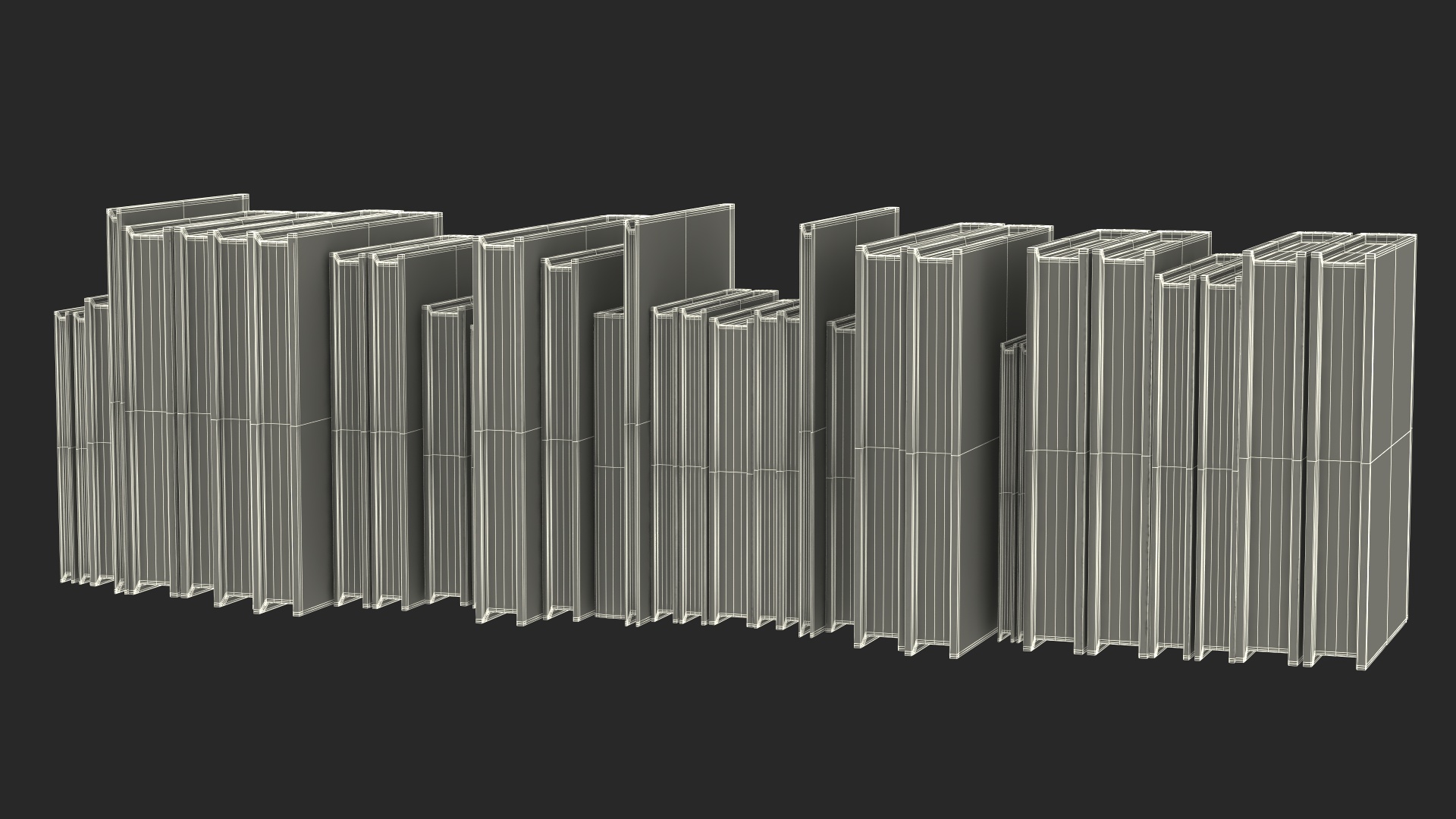 Children Books for Shelf 3D model