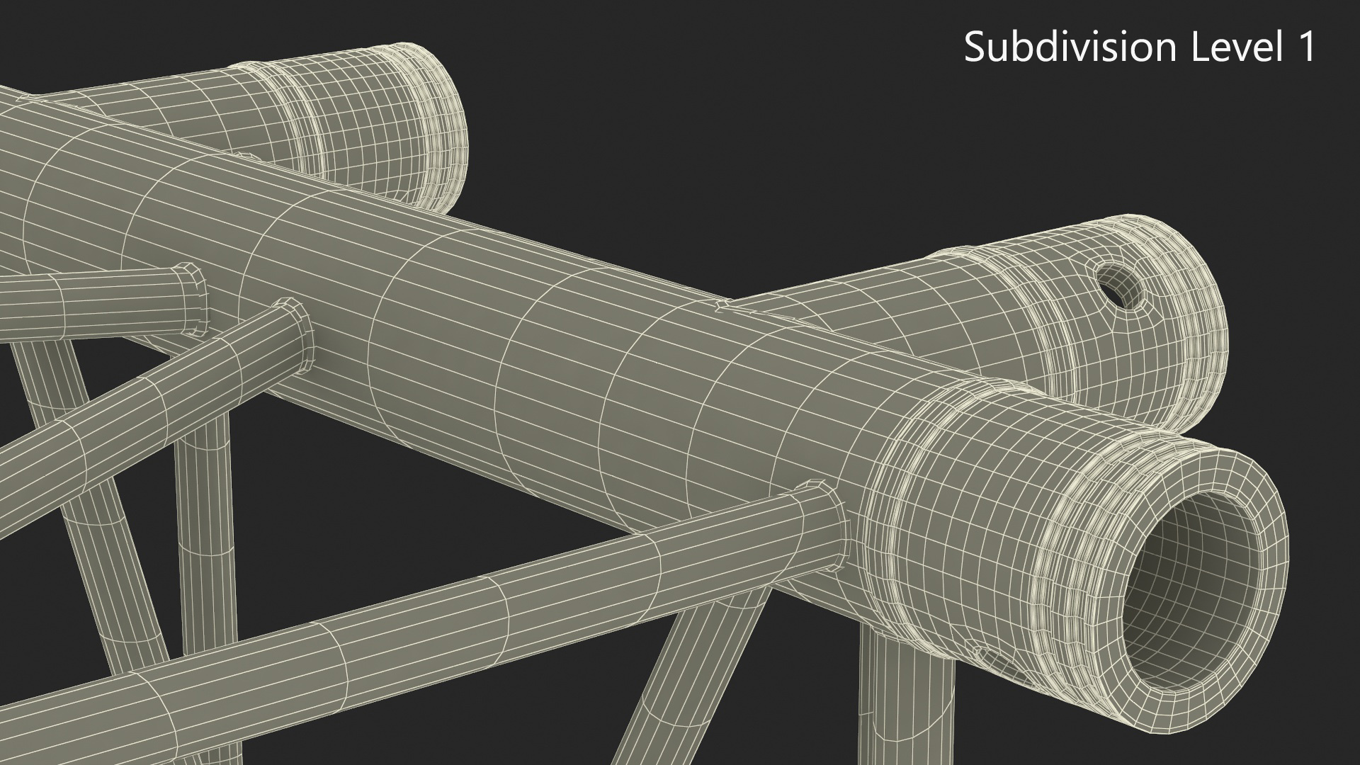 3D Square Truss Modular Cross