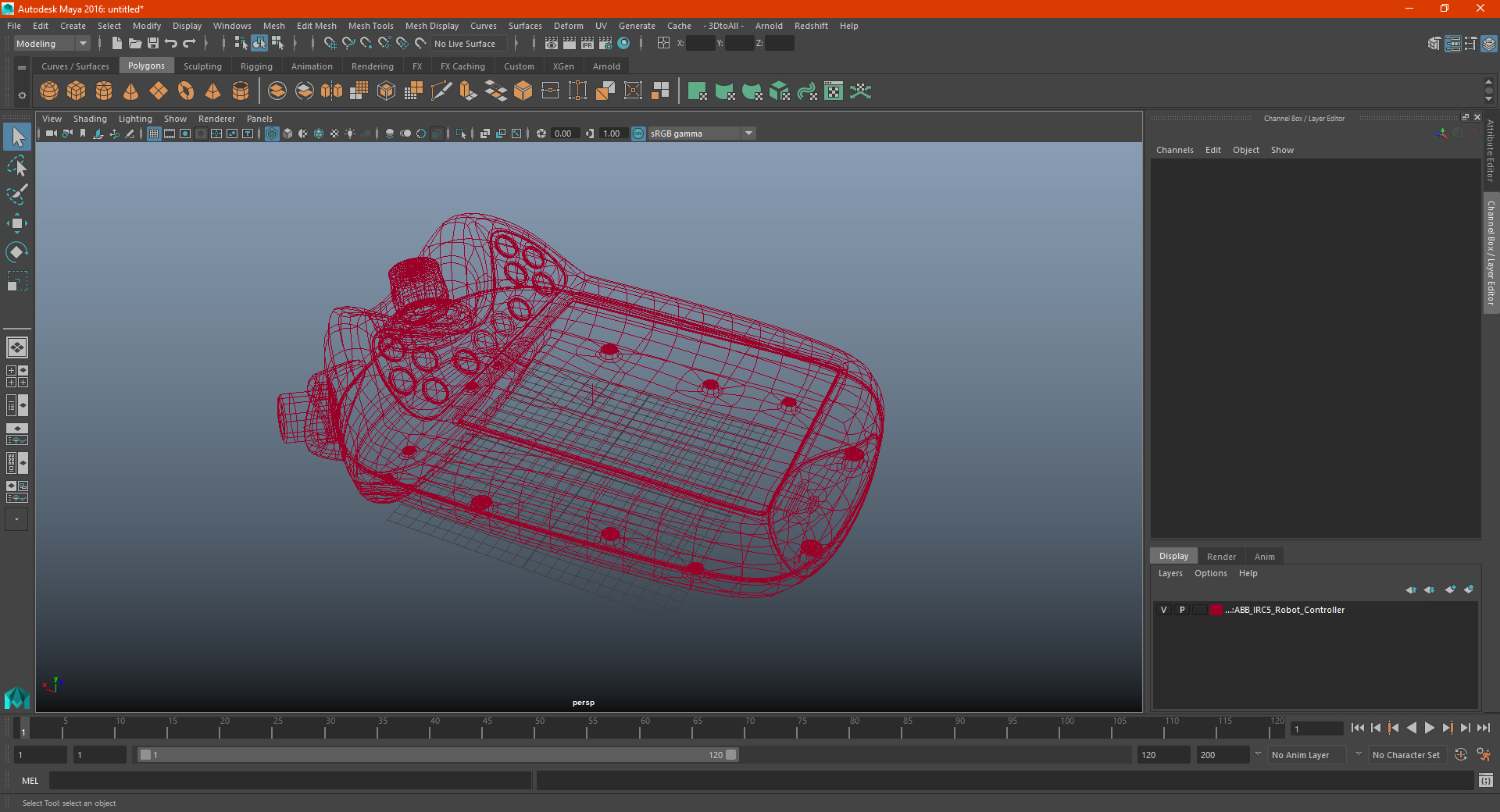 Industrial Robot Controller 3D