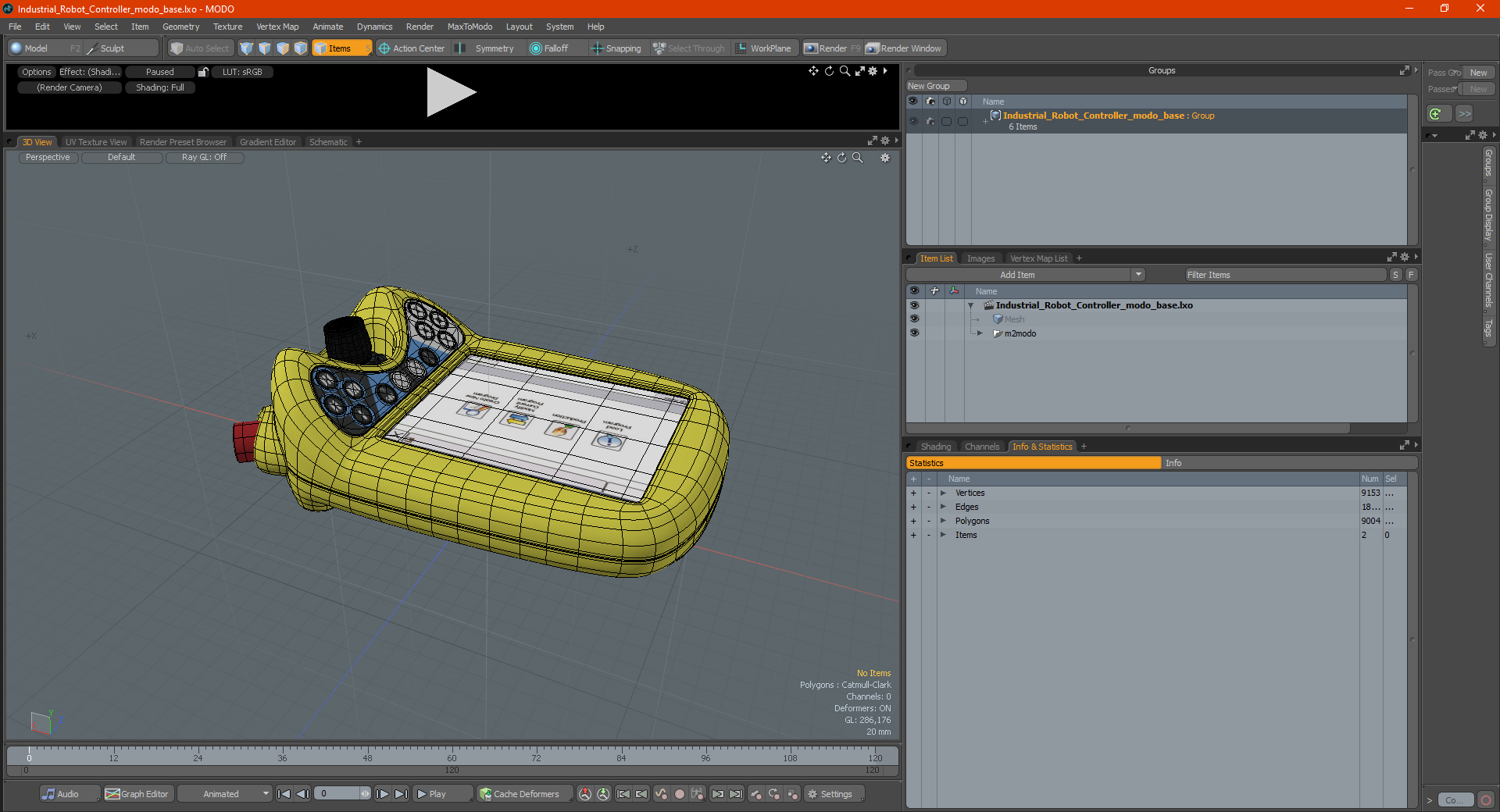 Industrial Robot Controller 3D