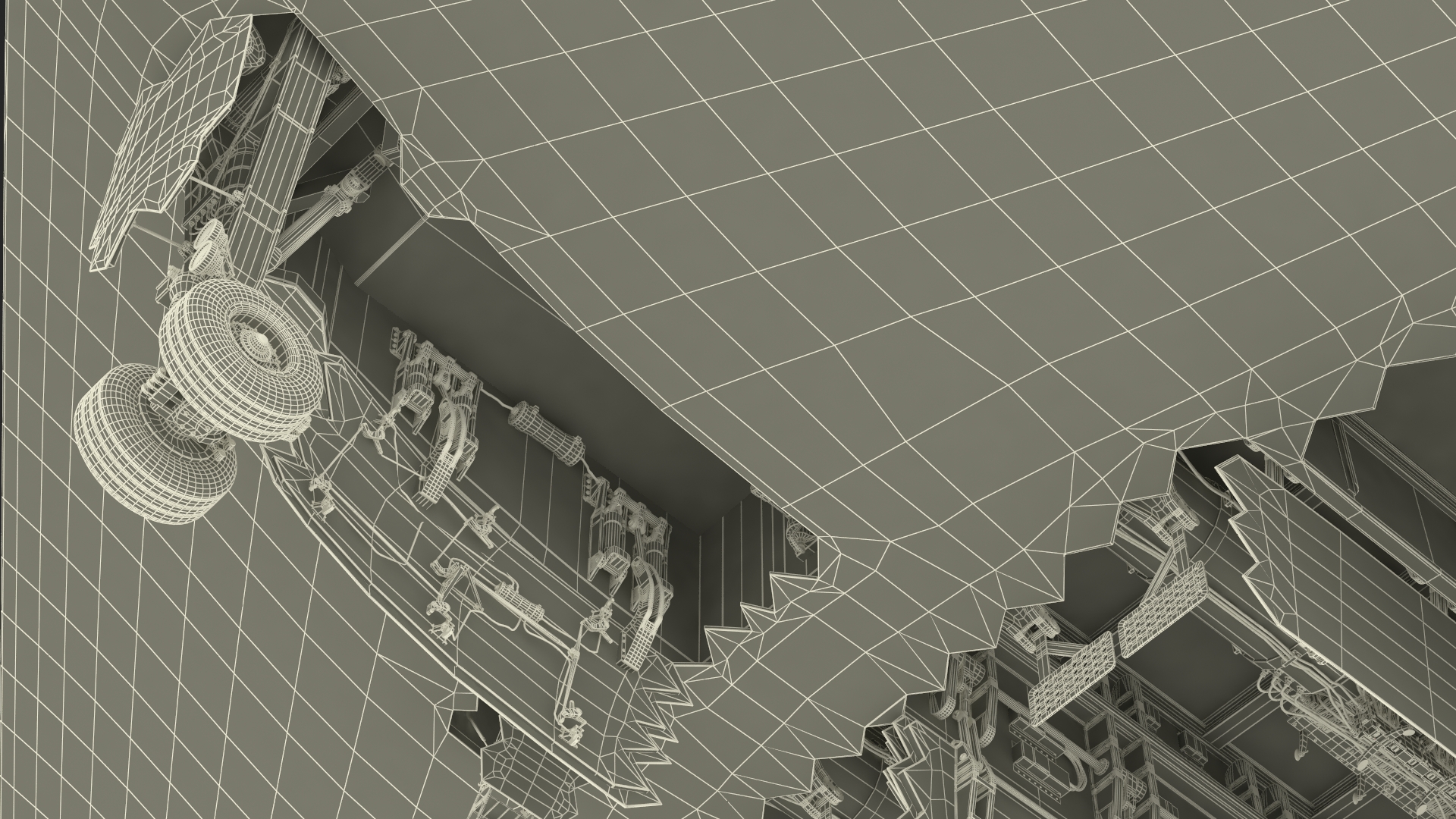3D model Long-Range Penetration Bomber Aircraft Rigged
