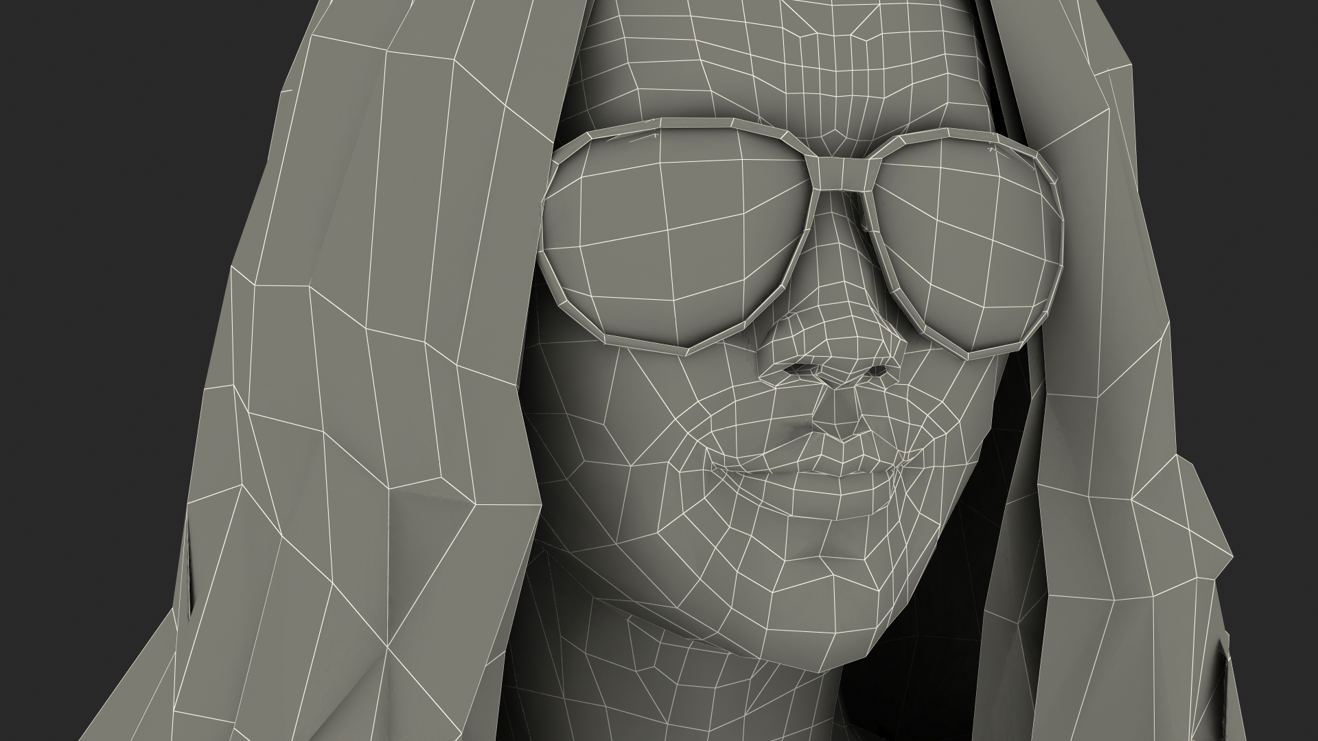 3D Chinese Woman Walking Pose