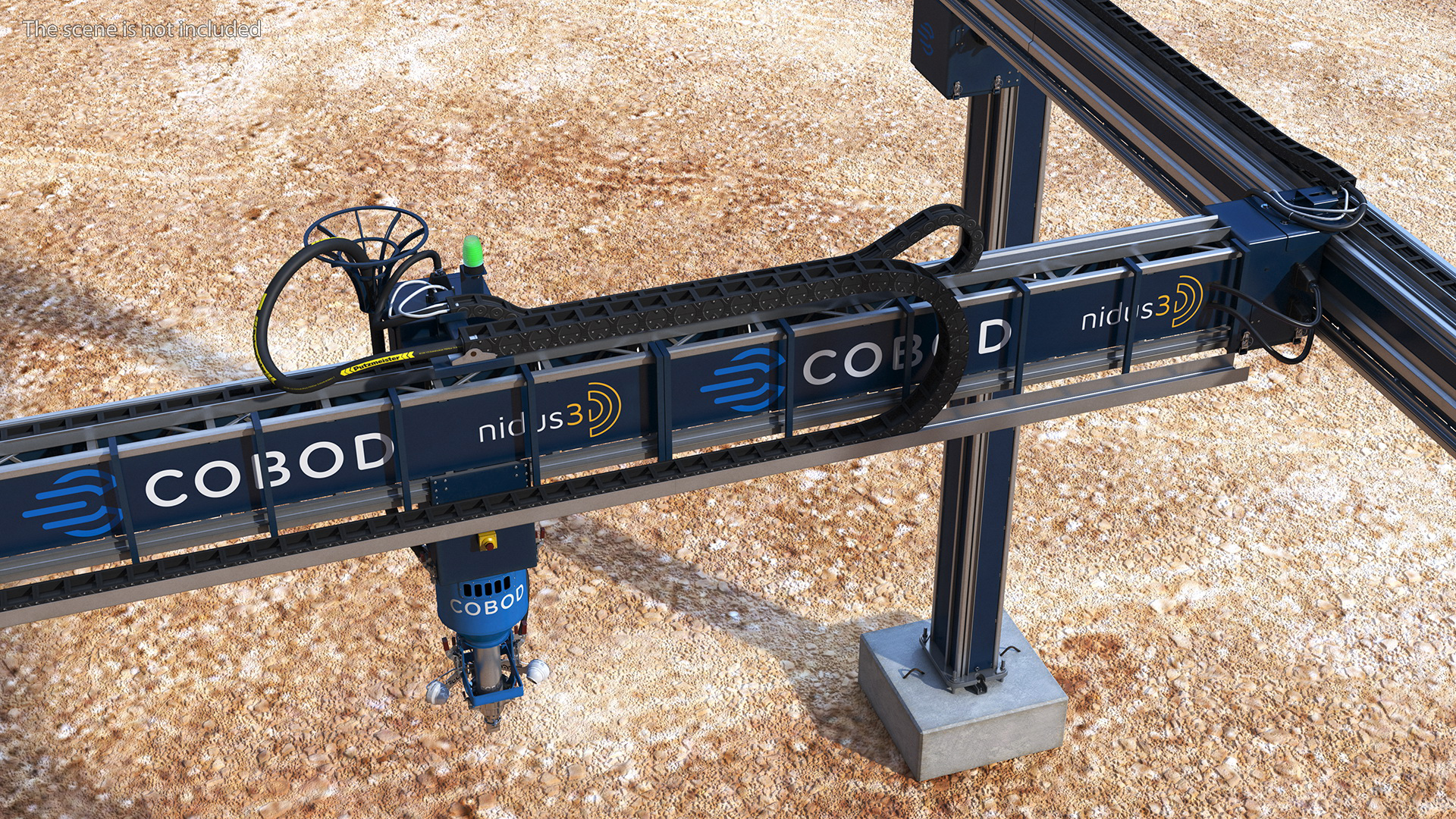 Cobod 3D Printer Module for House Building 3D