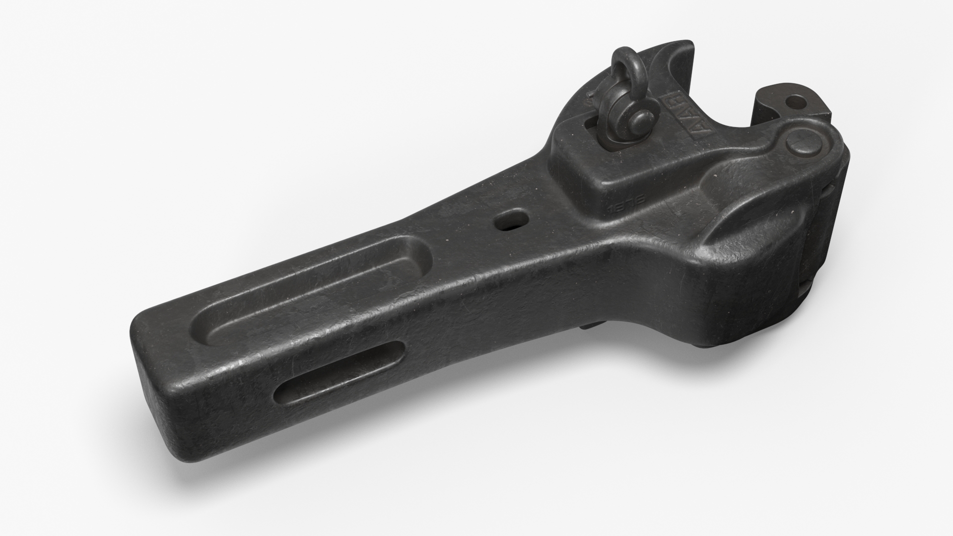 Railroad AAR Type E Coupler 3D