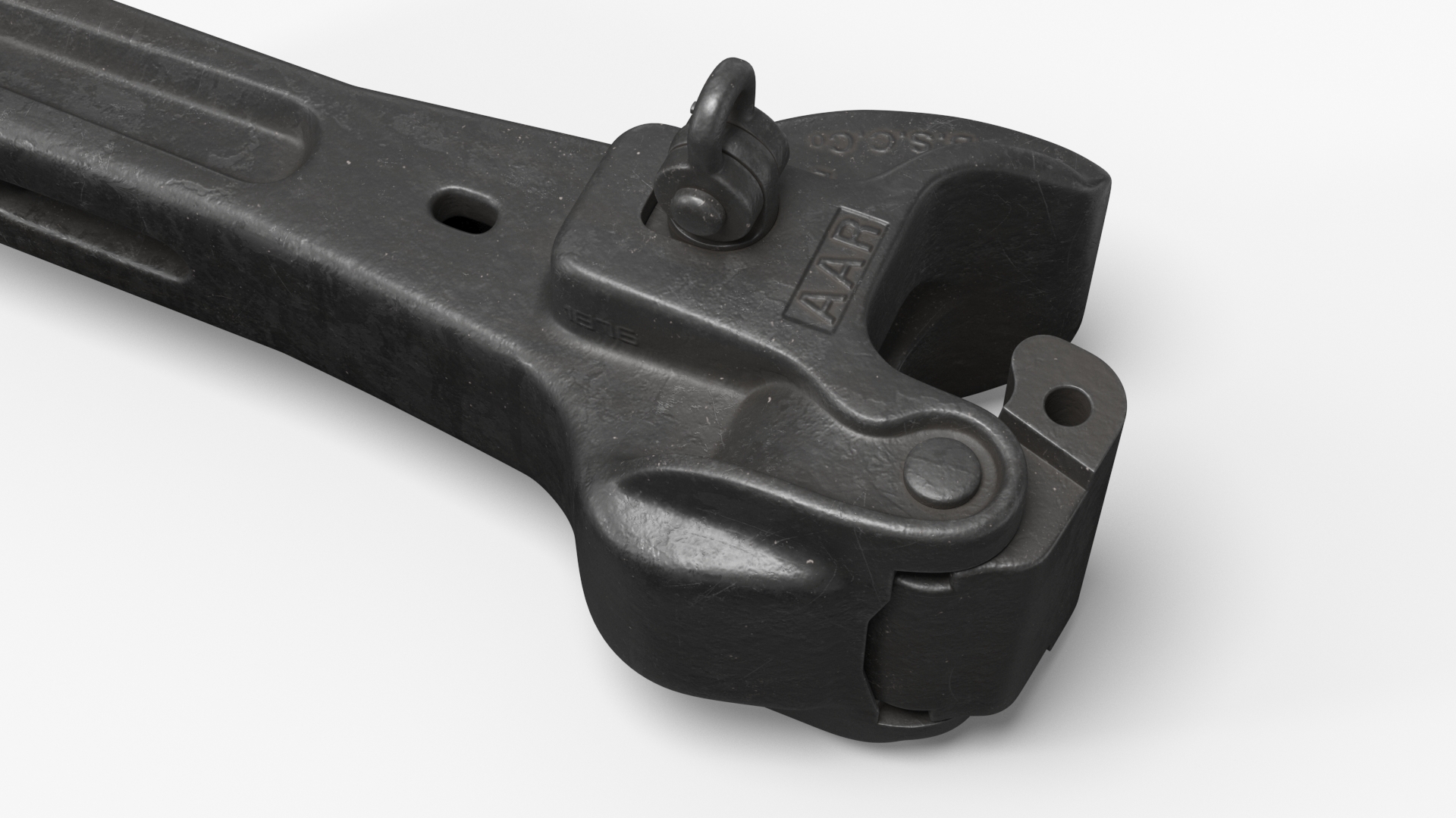 Railroad AAR Type E Coupler 3D