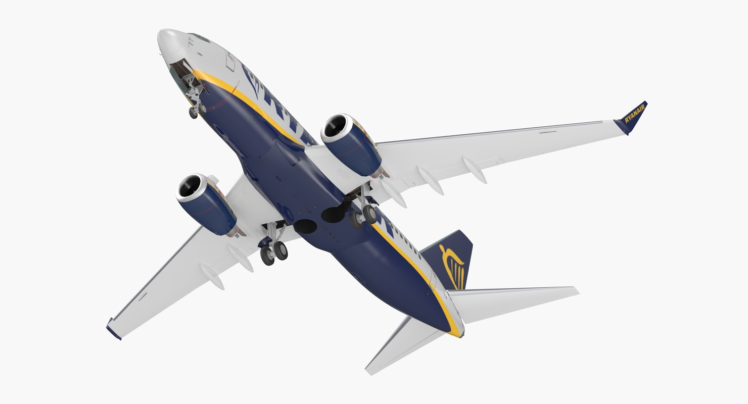 Boeing 737 700 Ryanair 3D