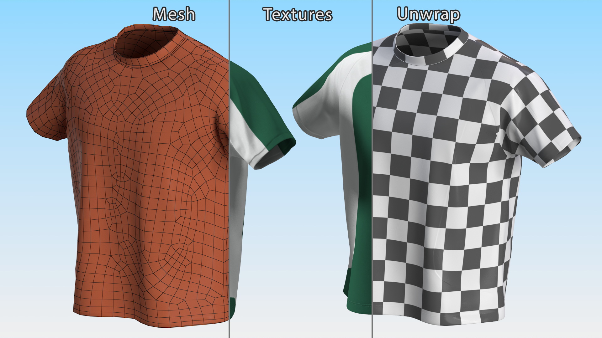 3D Athletic Jersey Shirt