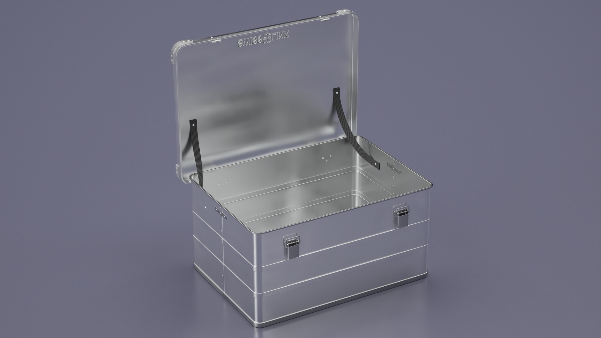 Aluminum Storage Box Swiss Link Large 3D