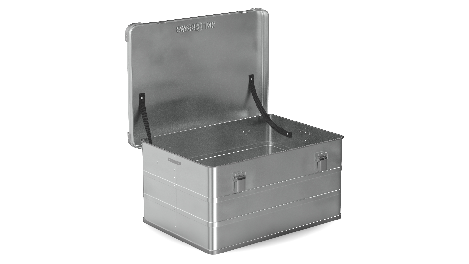 Aluminum Storage Box Swiss Link Large 3D
