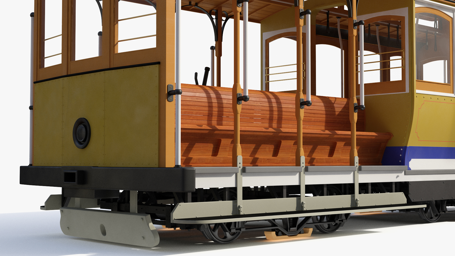 Vintage Cable Car 3D