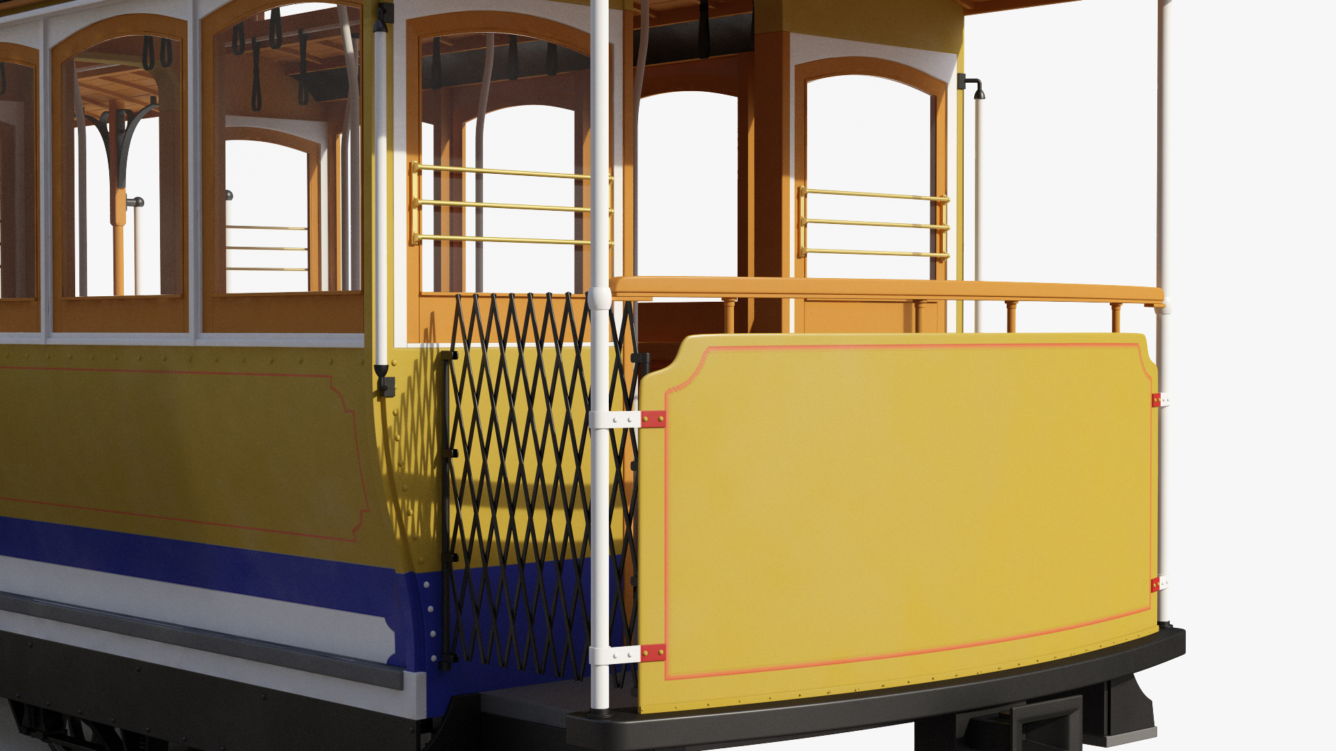 Vintage Cable Car 3D