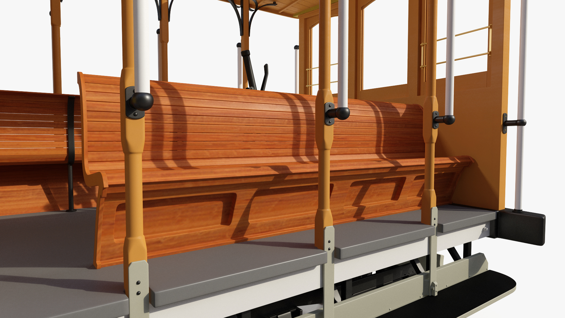 Vintage Cable Car 3D