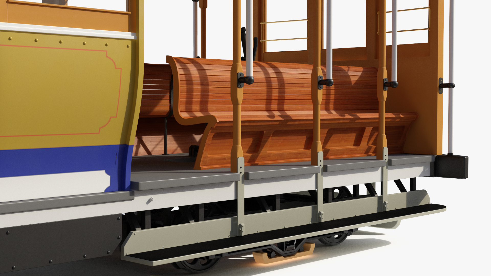Vintage Cable Car 3D