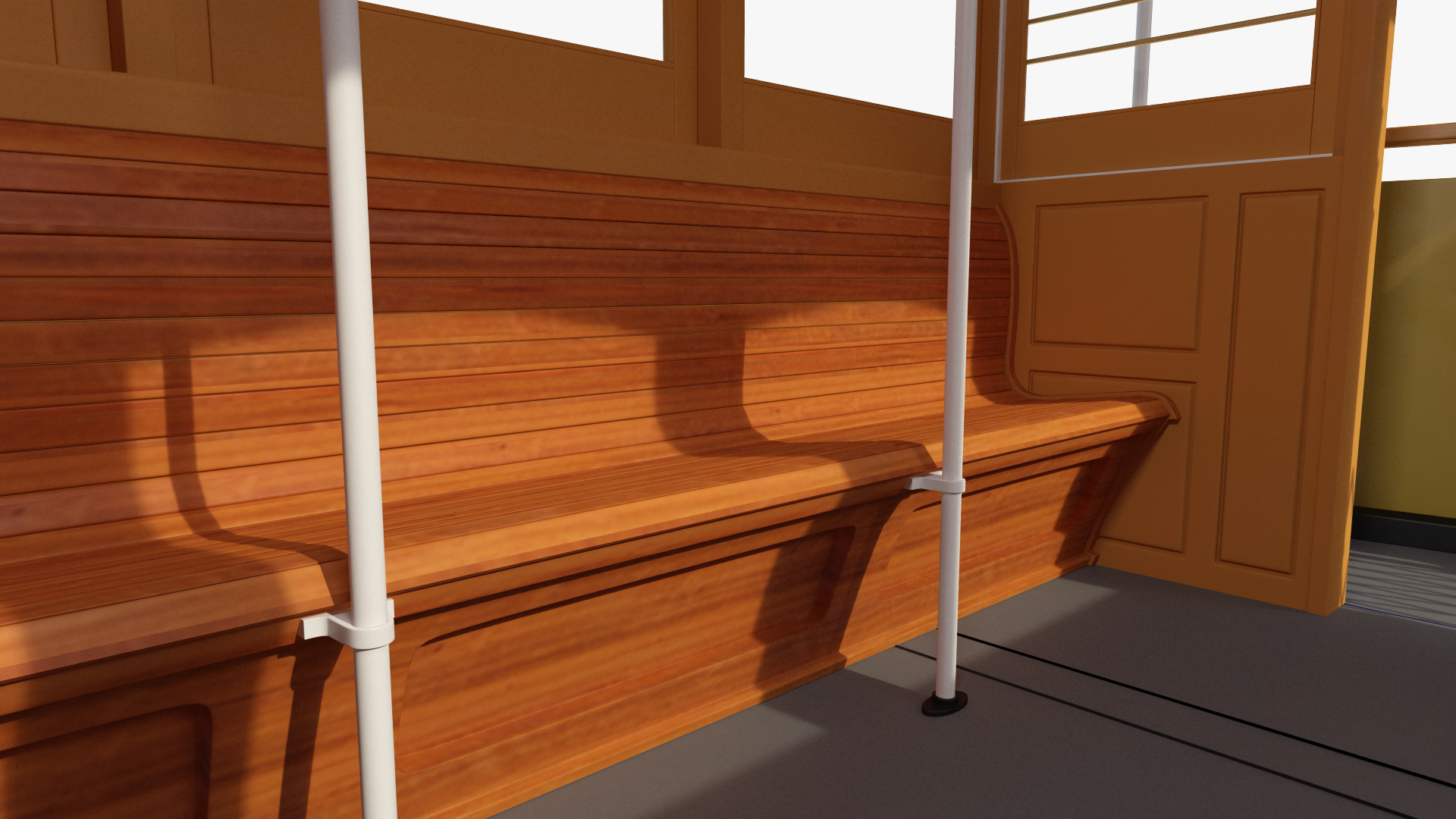 Vintage Cable Car 3D